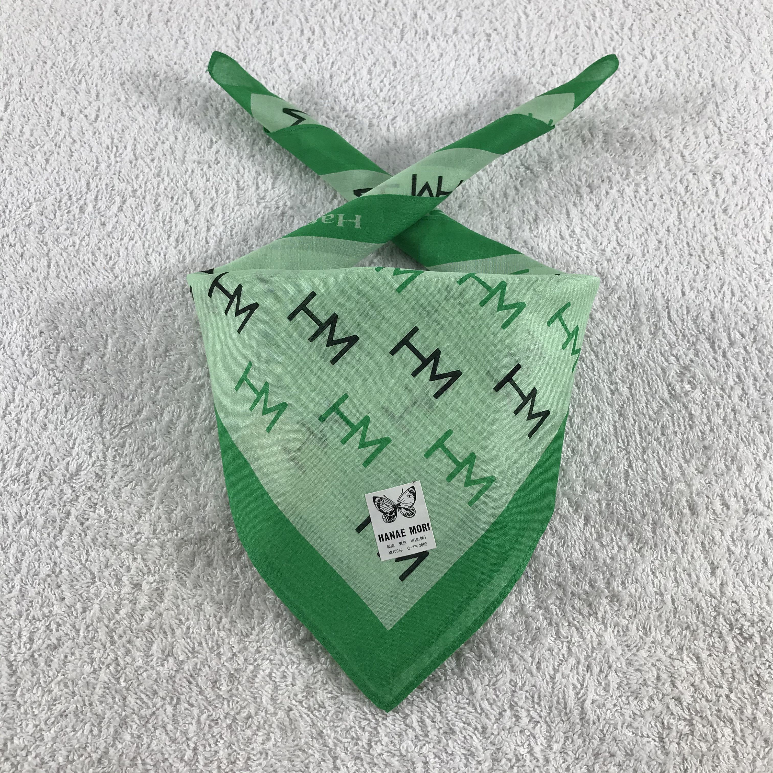 Hanae Mori × Vintage Hanae Mori Bandana / Handkerchief / Neckerchief - S133 Size ONE SIZE - 3 Thumbnail