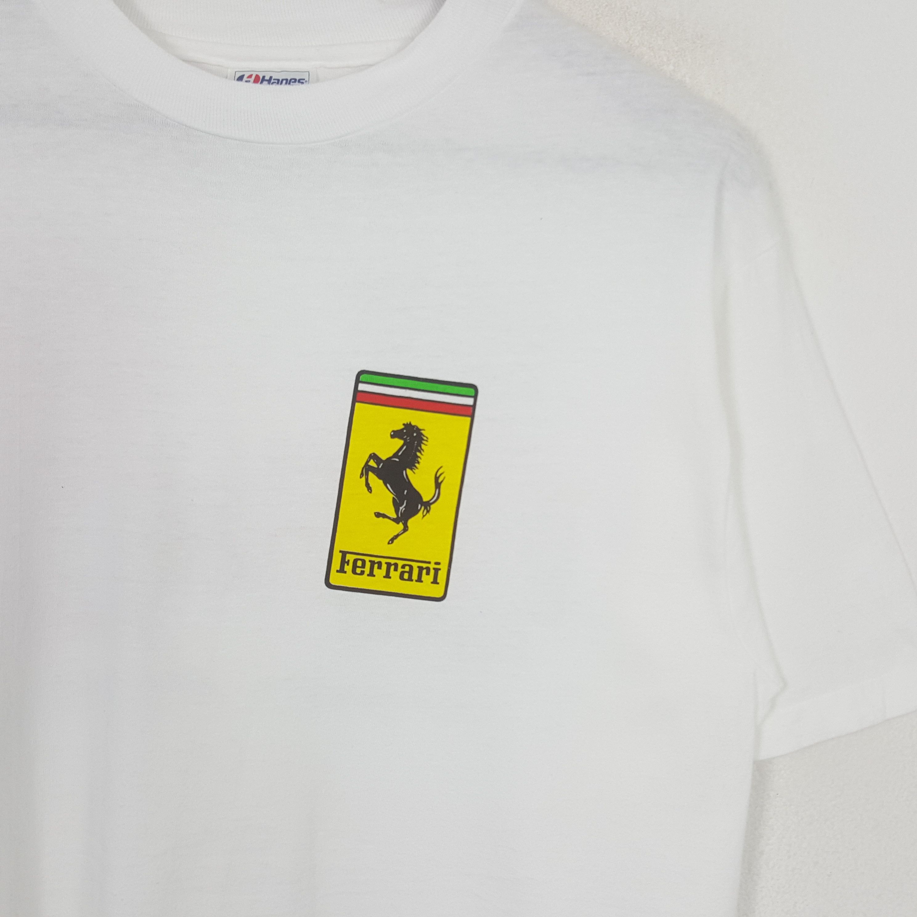 Sports Specialties Vintage Ferrari Jean Alesi Tshirt Size US M / EU 48-50 / 2 - 4 Thumbnail