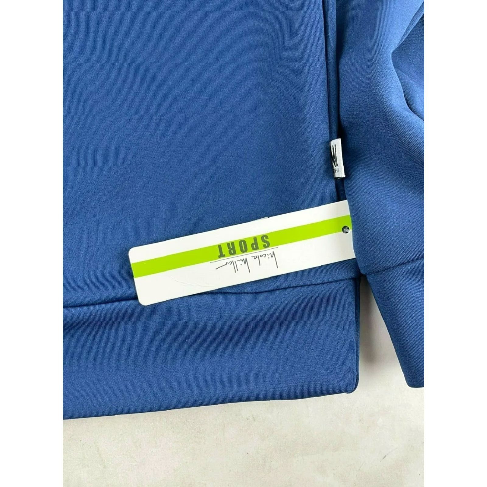 Nicole Miller Nicole Miller Athletic Sweatshirt Shirt Women M Navy Blue Crew Neck Long Sleeve NWT Free Return Size M / US 6-8 / IT 42-44 - 7 Thumbnail