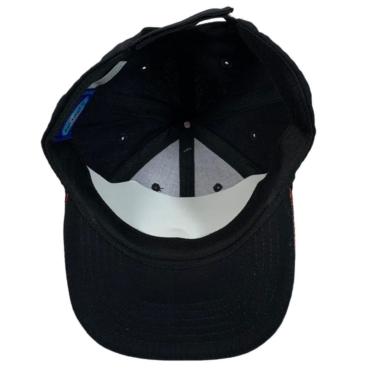 Vintage Vintage Las Vegas Nevada Black Palm Tree Logo Strapback Hat Size ONE SIZE - 4 Thumbnail