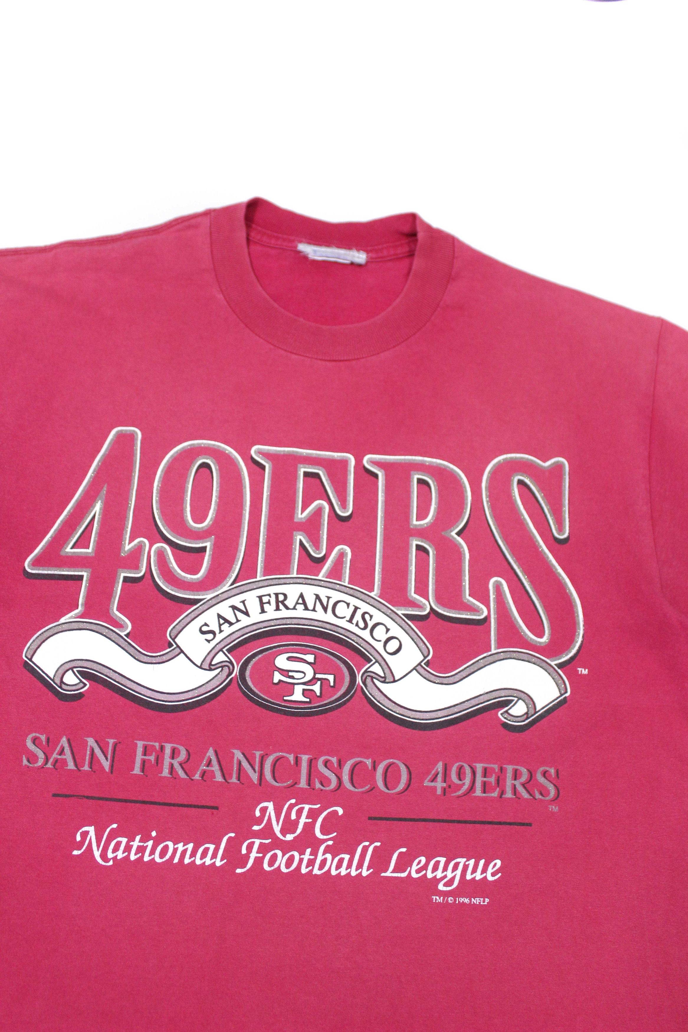NFL 1996 49Ers Big Logo T-Shirt Size US M / EU 48-50 / 2 - 3 Thumbnail