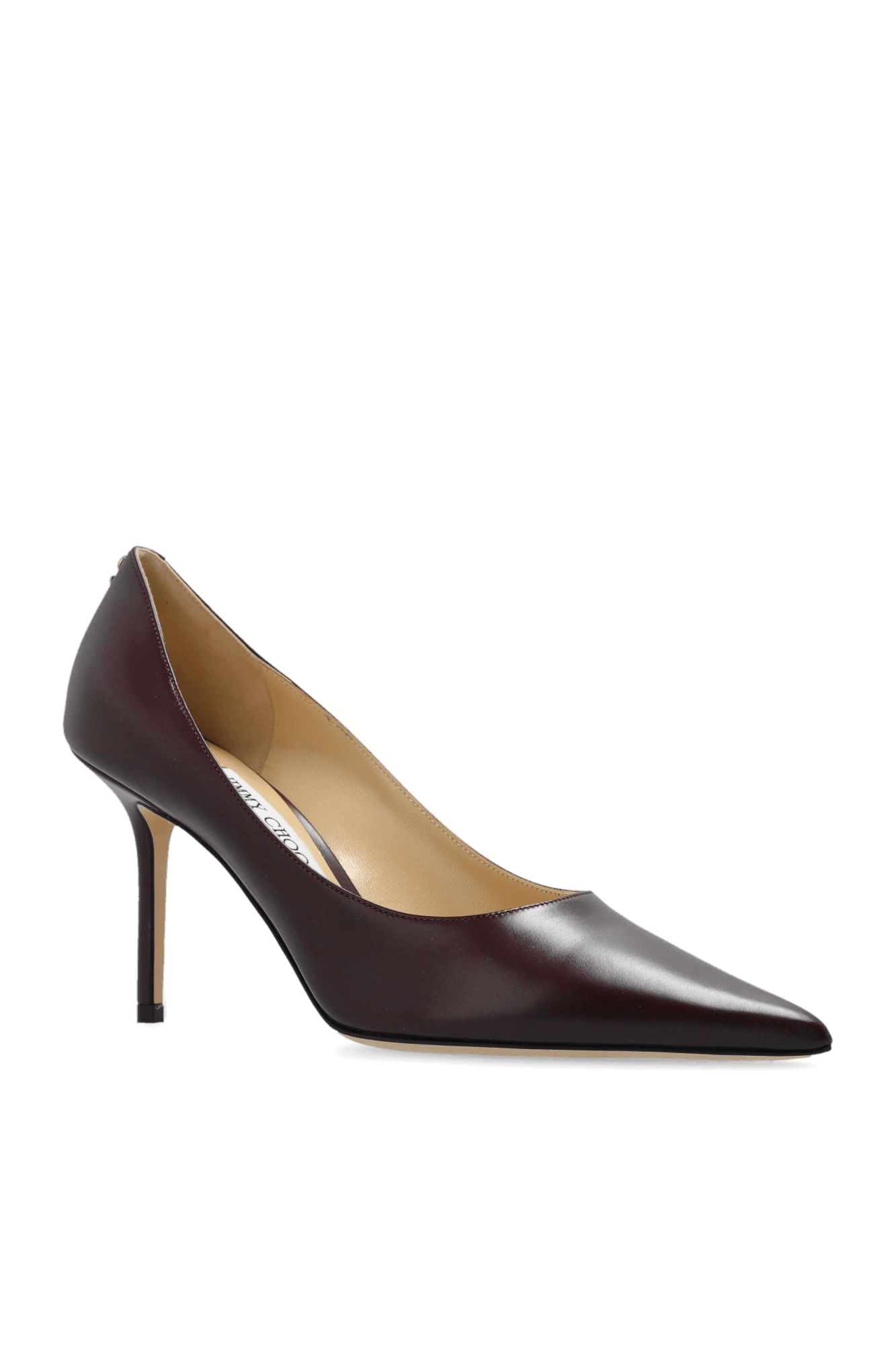 Jimmy Choo o1s22i1n1024 Love 85 Pumps in Burgandy Size US 7 / IT 37 - 4 Thumbnail