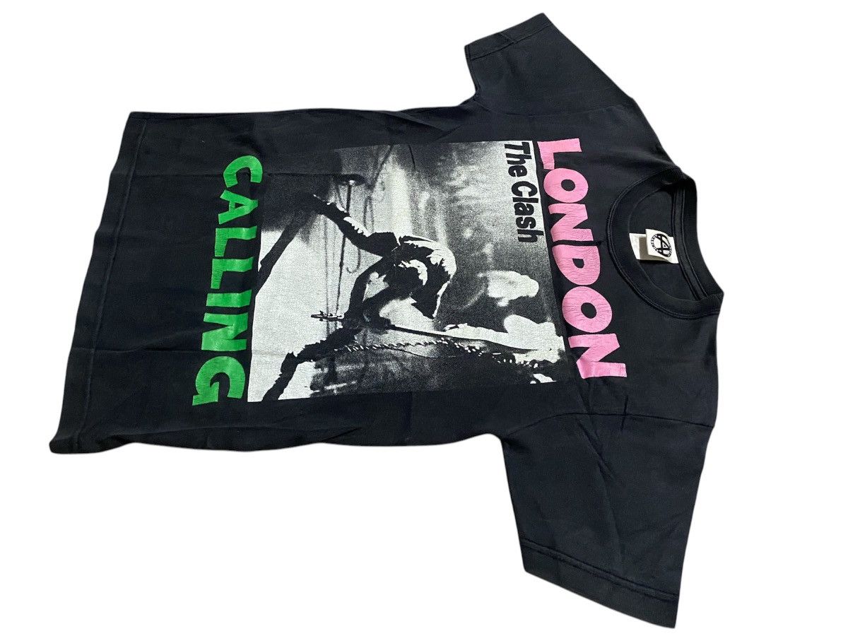 Band Tees Vintage The Clash London Calling Album Tees Size XXS / US 00 / IT 34 - 6 Thumbnail