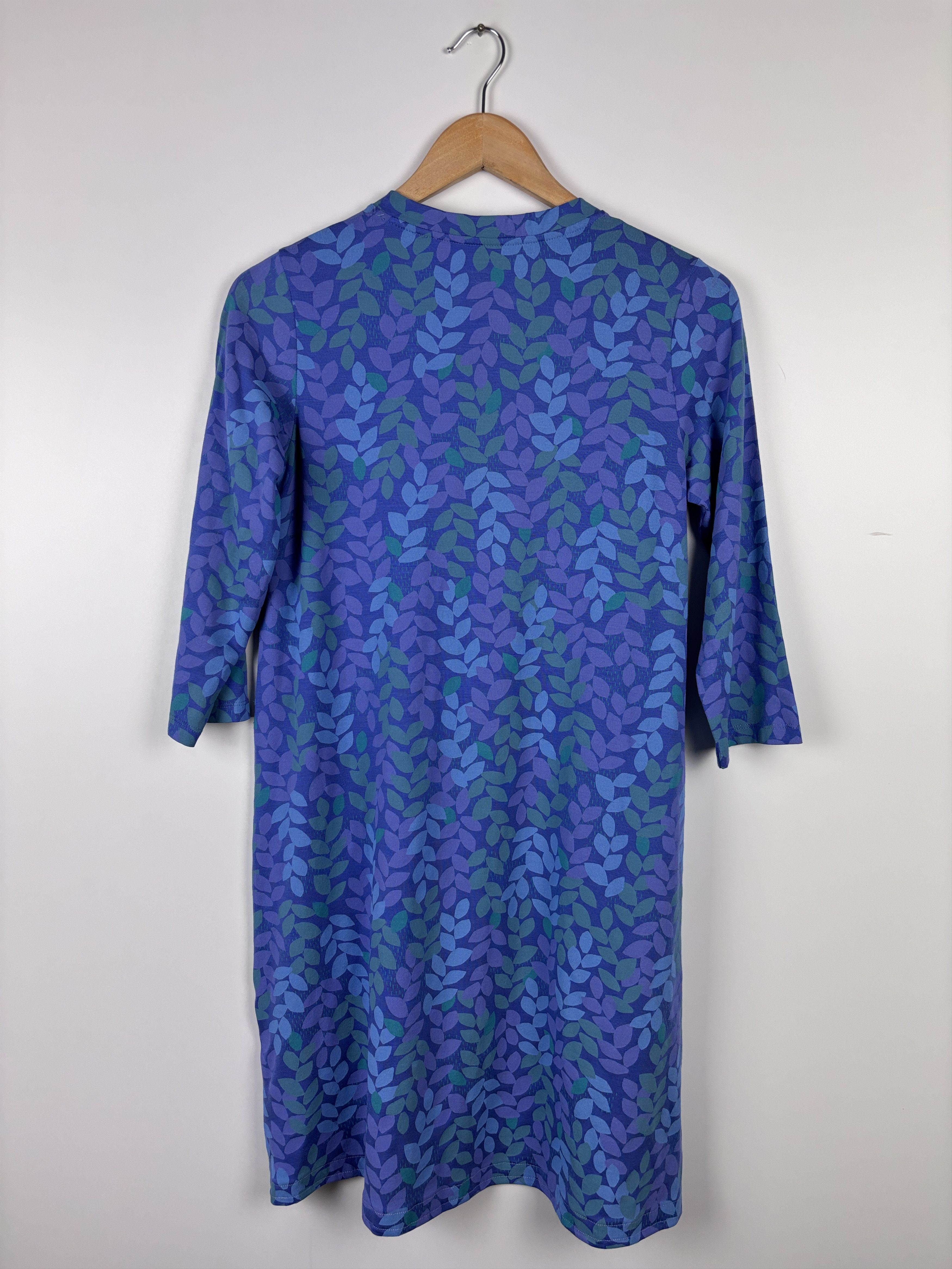 Gudrun Sjoden Gudrun Sjoden Floral Dress Tunic Stretch Tencel Blue Size S Size S / US 4 / IT 40 - 5 Thumbnail