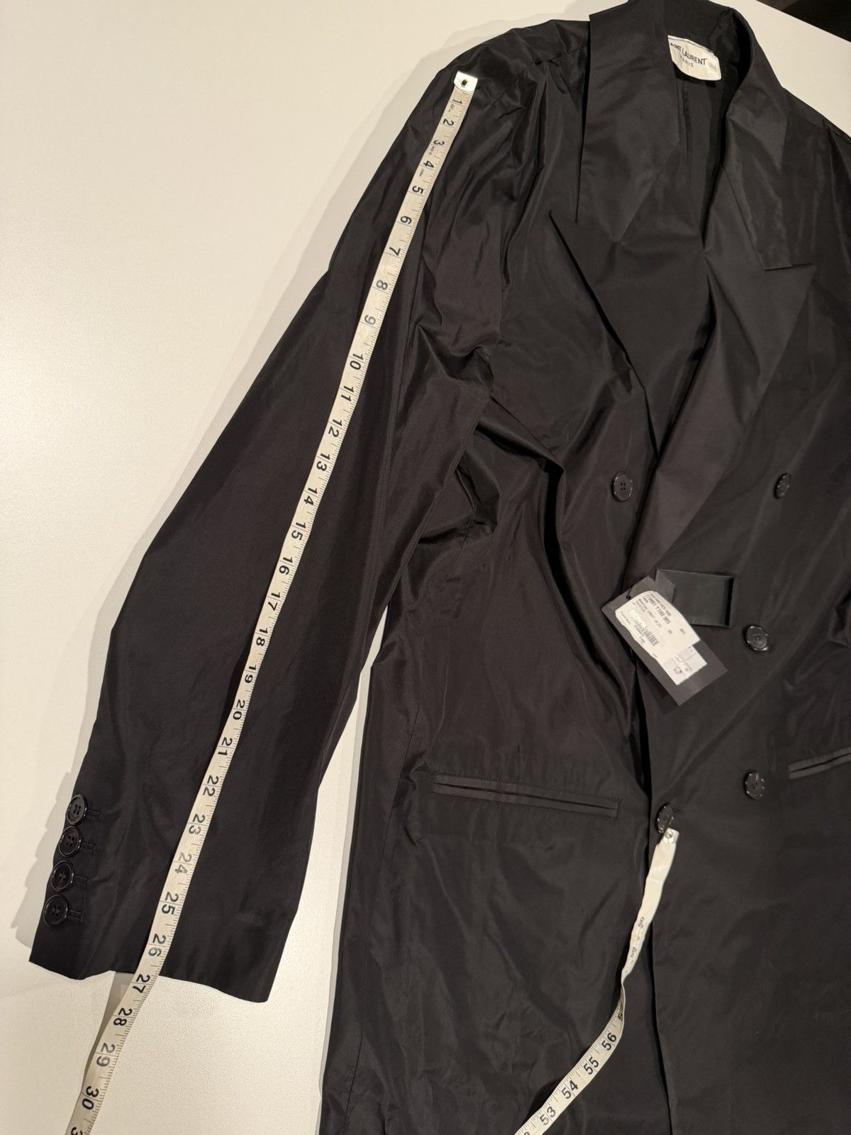 Saint Laurent Paris Saint Laurent men’s 2023 silk coat. 50/40. $4900 Size US M / EU 48-50 / 2 - 7 Thumbnail