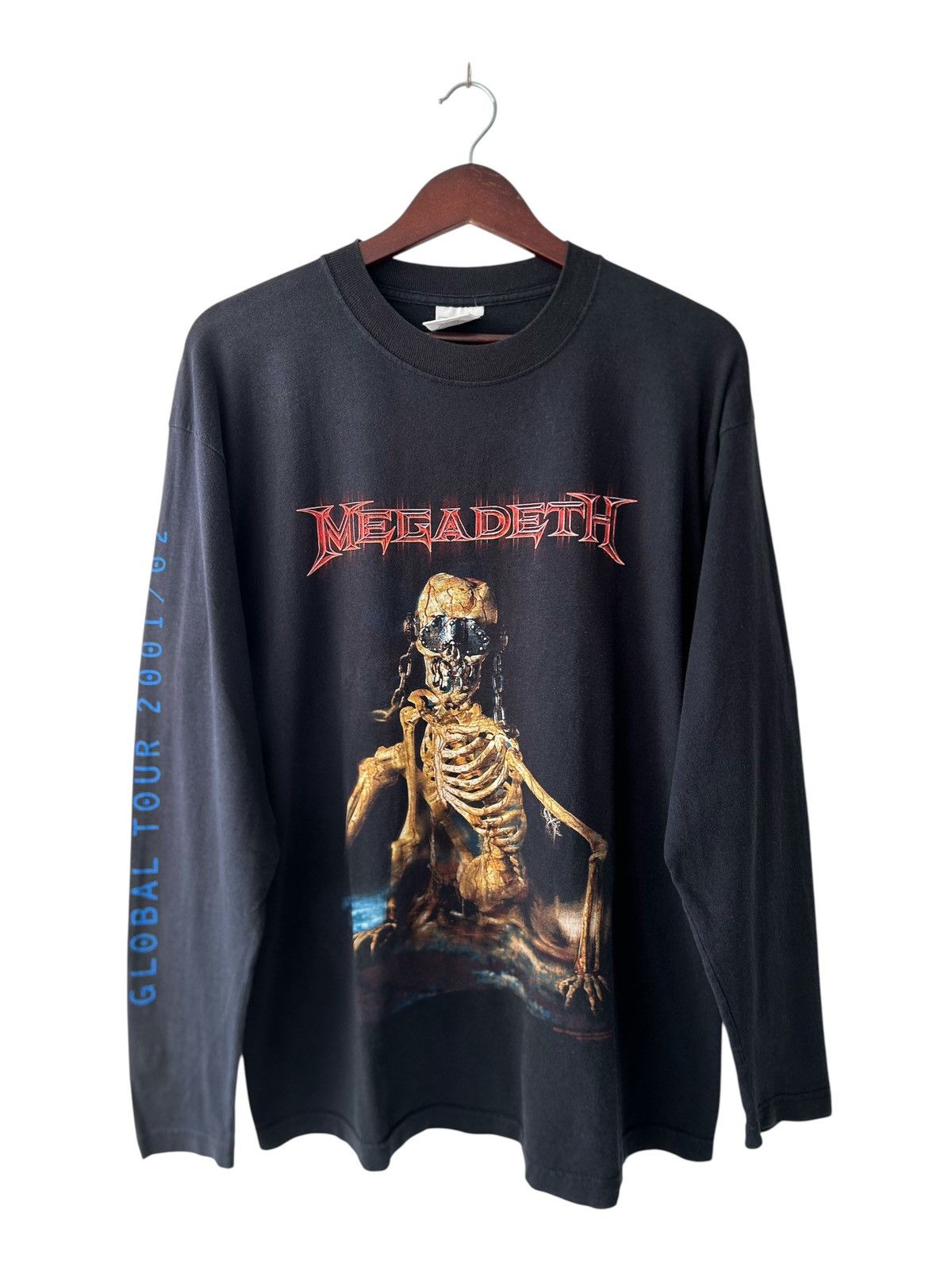 Band Tees Vintage Megadeth Global Tour 2001/02 Tee Size US L / EU 52-54 / 3 - 1 Thumbnail