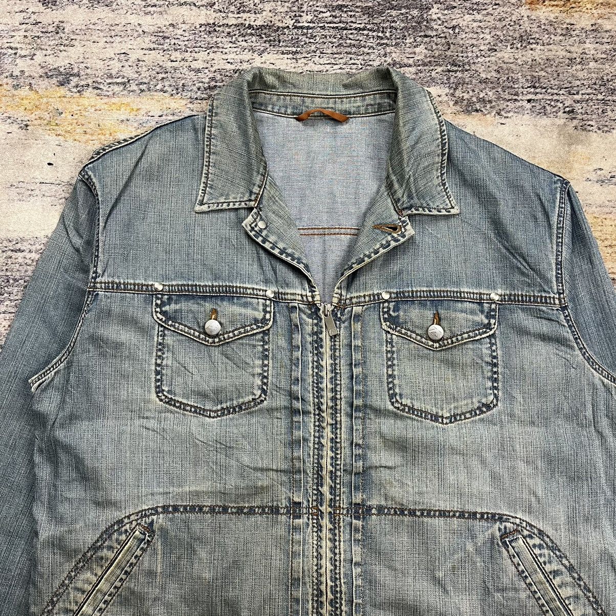 Ermenegildo Zegna × Vintage × Z Zegna Vintage Zegna Sport trucker denim jacket Size US XL / EU 56 / 4 - 2 Thumbnail