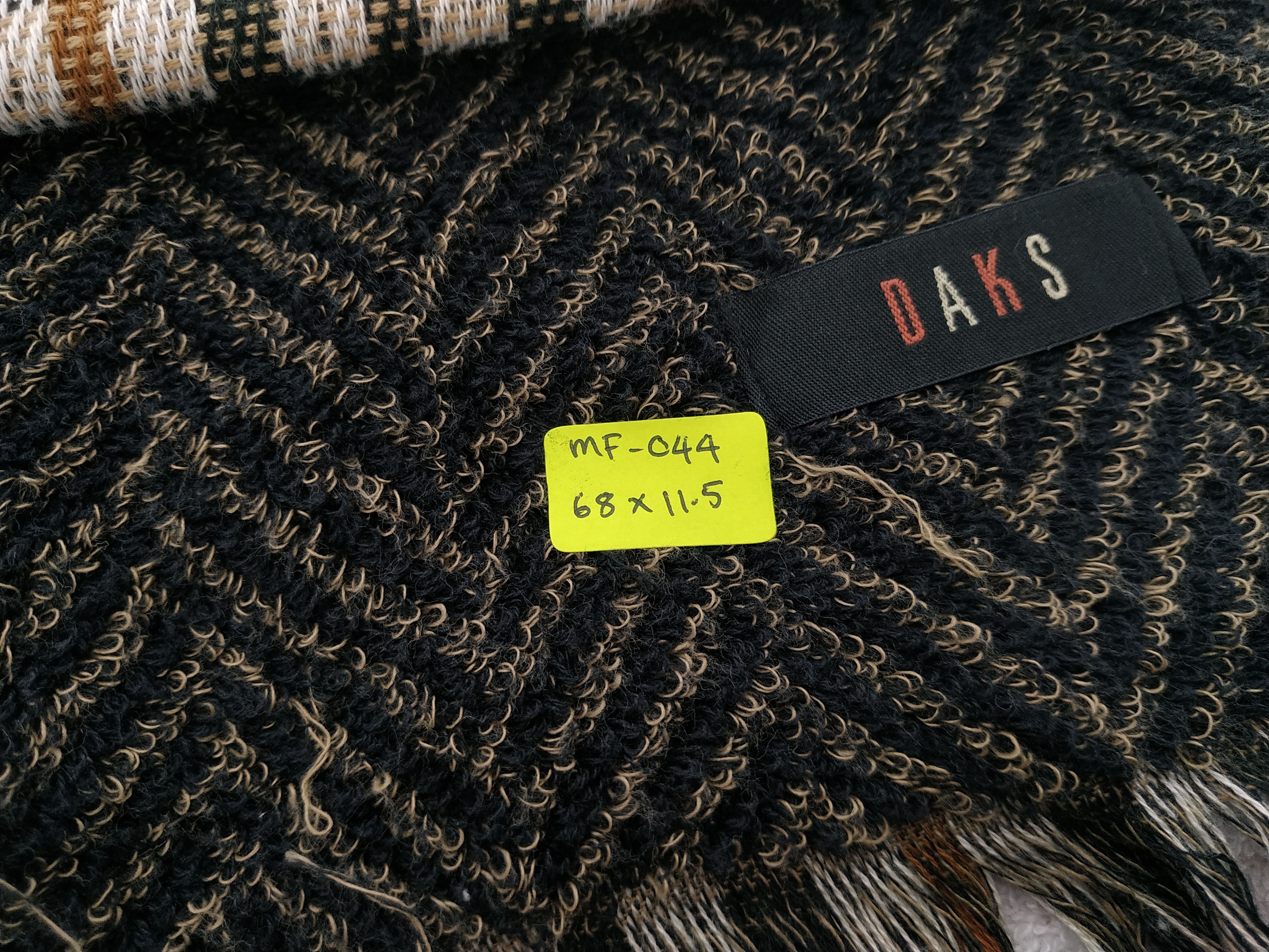 DAKS Vintage Daks Scarf/Muffler/Neckwear MF044 Size ONE SIZE - 6 Thumbnail
