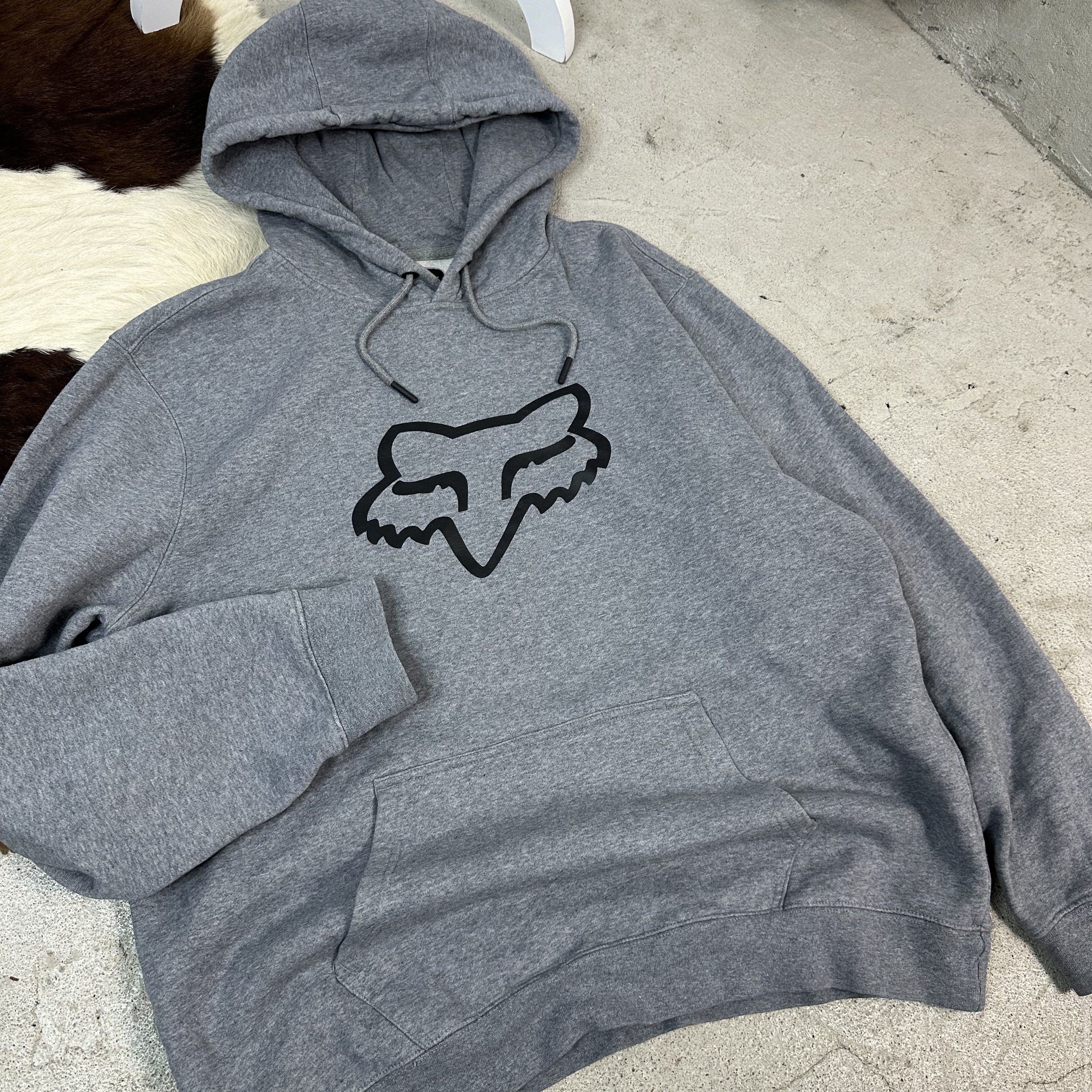 Fox Racing × Vintage Vintage Streetwear Y2K Sportswear Fox Racing Hoodie Size US XL / EU 56 / 4 - 2 Thumbnail