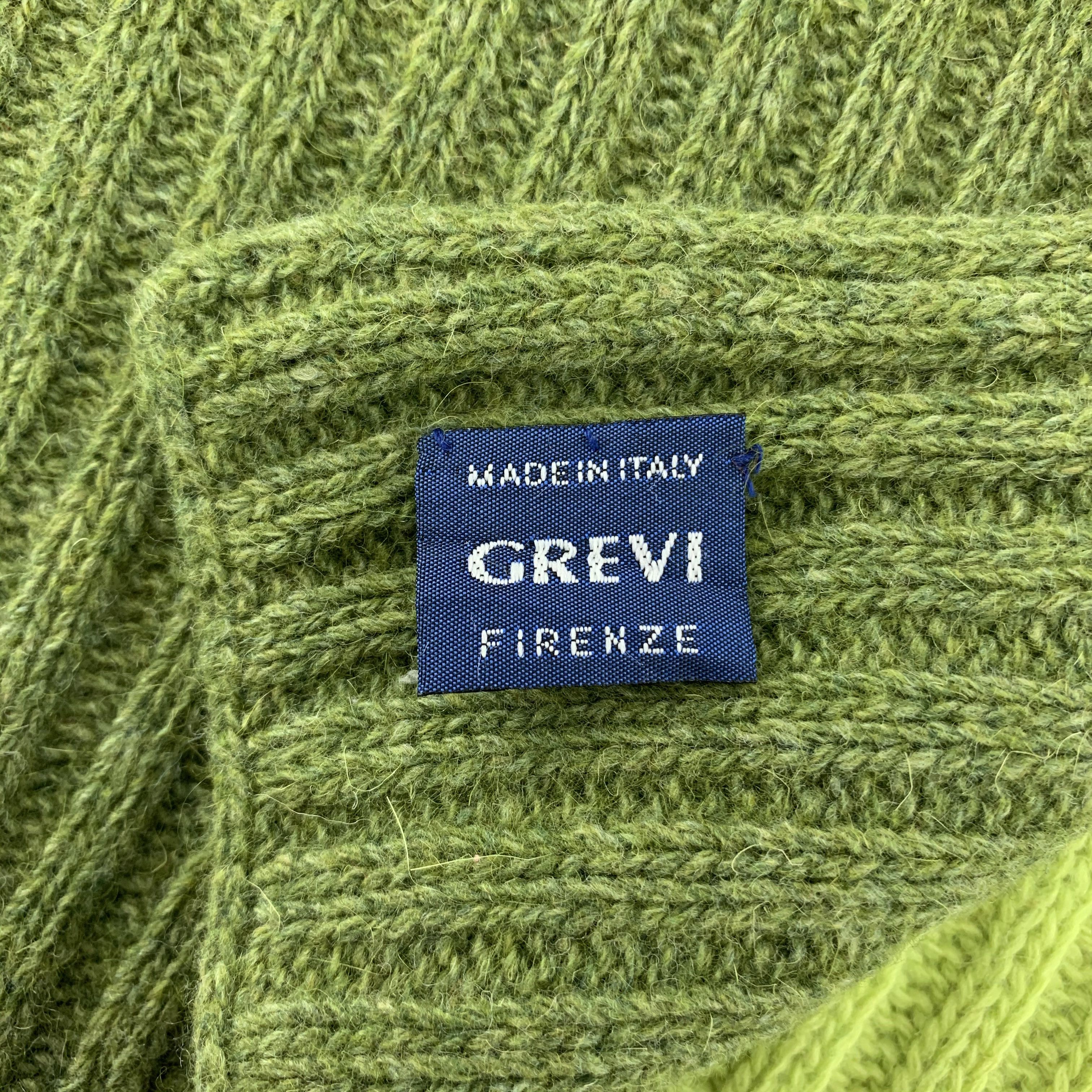 Vintage Grevi Firenze Scarf Wool Muffler Neck Wrap BL5077 Size ONE SIZE - 3 Thumbnail
