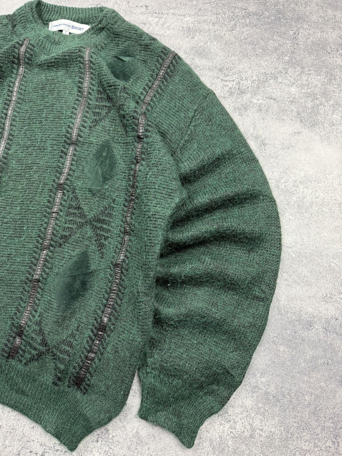 Comme des Garcons SHIRT Comme des Garçons SHIRT Sweater Knit Japanese Brand Size US L / EU 52-54 / 3 - 8 Thumbnail
