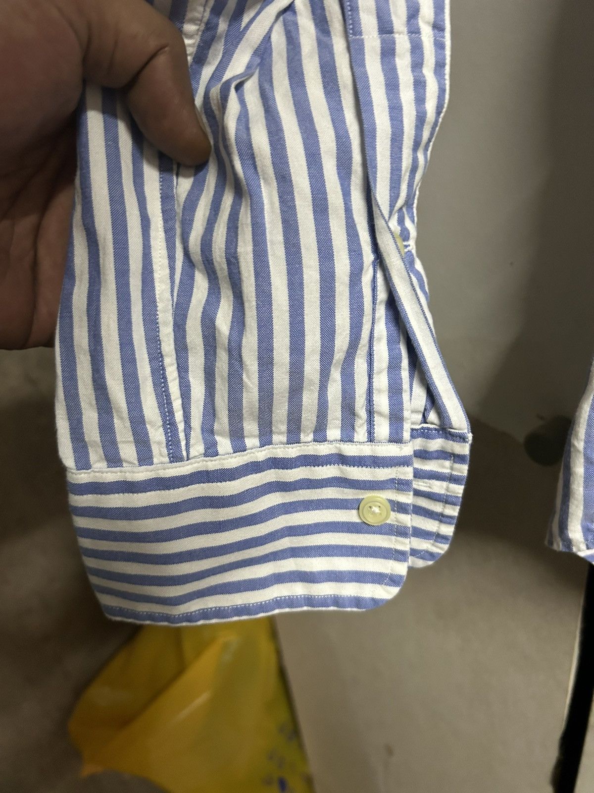 Polo Ralph Lauren Striped Club Collar Nautical Crest Shirt Size US S / EU 44-46 / 1 - 8 Thumbnail