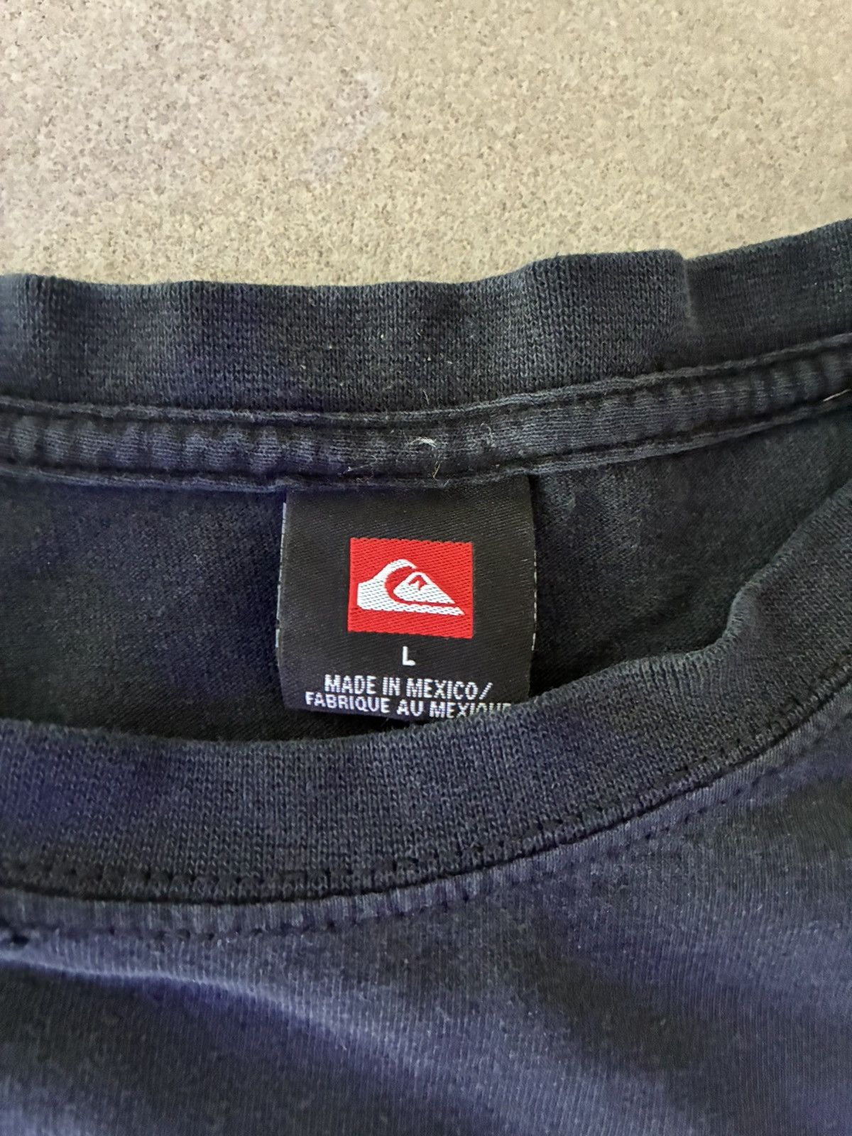 Quiksilver Y2K Quiksilver Logo Tee Black Size L Surf Skate Size US L / EU 52-54 / 3 - 3 Thumbnail