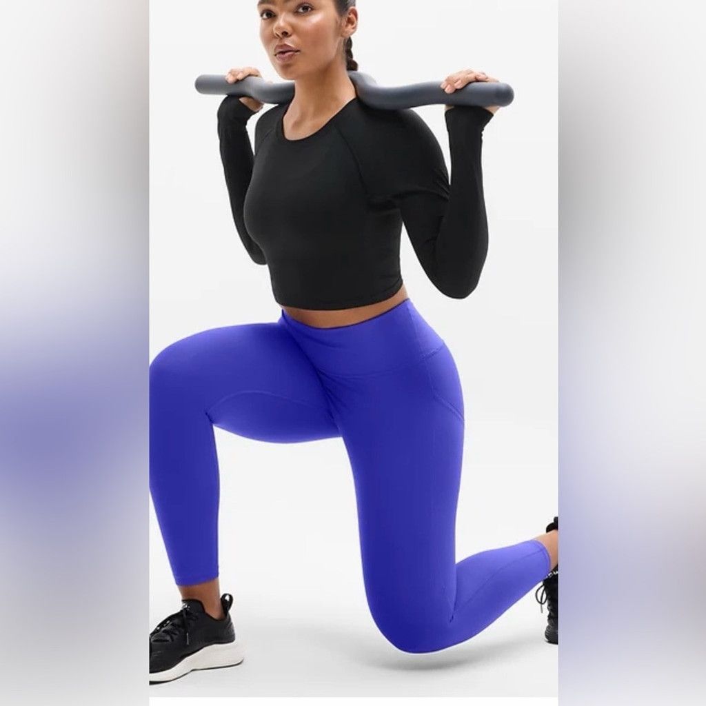 Athleta Athleta Interval Stash High Rise 7/8 Legging | NWT | Sz S Size 27" / US 4 / IT 40 - 2 Thumbnail