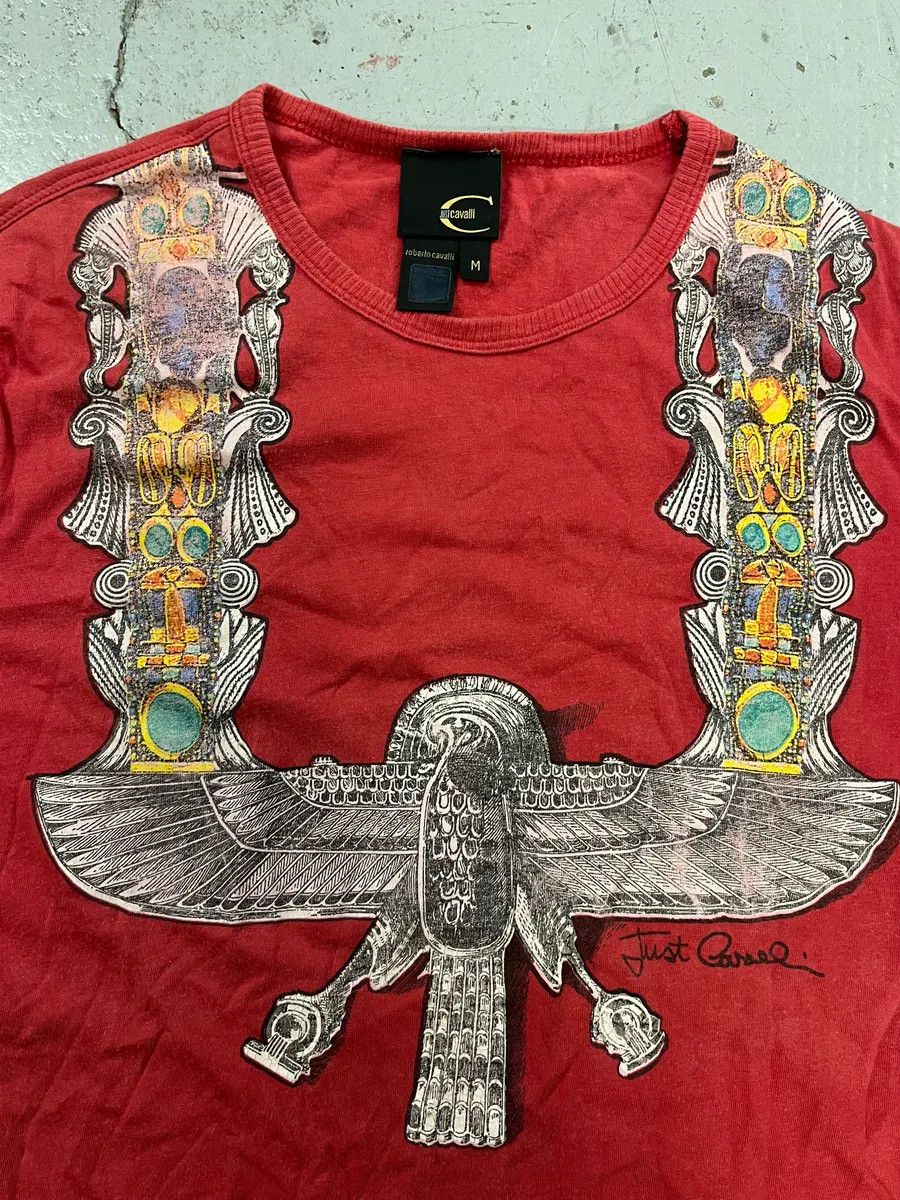 Just Cavalli SS2008 Cavalli Red Indian T-Shirt Size US S / EU 44-46 / 1 - 4 Thumbnail