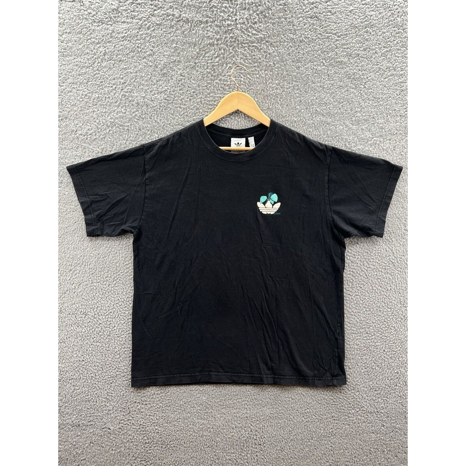 Adidas Adidas Shoe Planter Black Men’s T-Shirt Size XL Size US XL / EU 56 / 4 - 1 Thumbnail