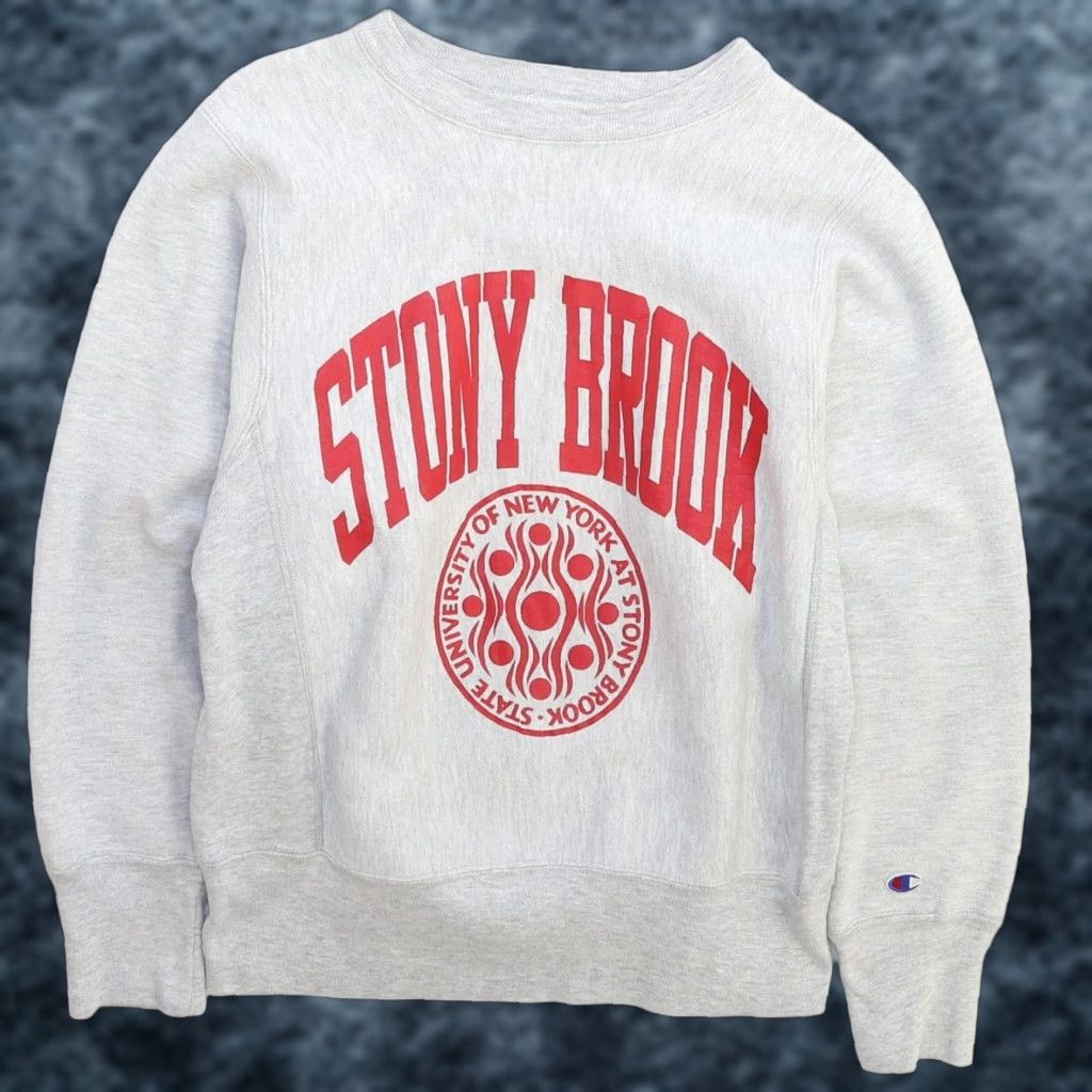 Vintage Champion Reverse Weave Crewneck Sweatshirt Men S Gray 80s