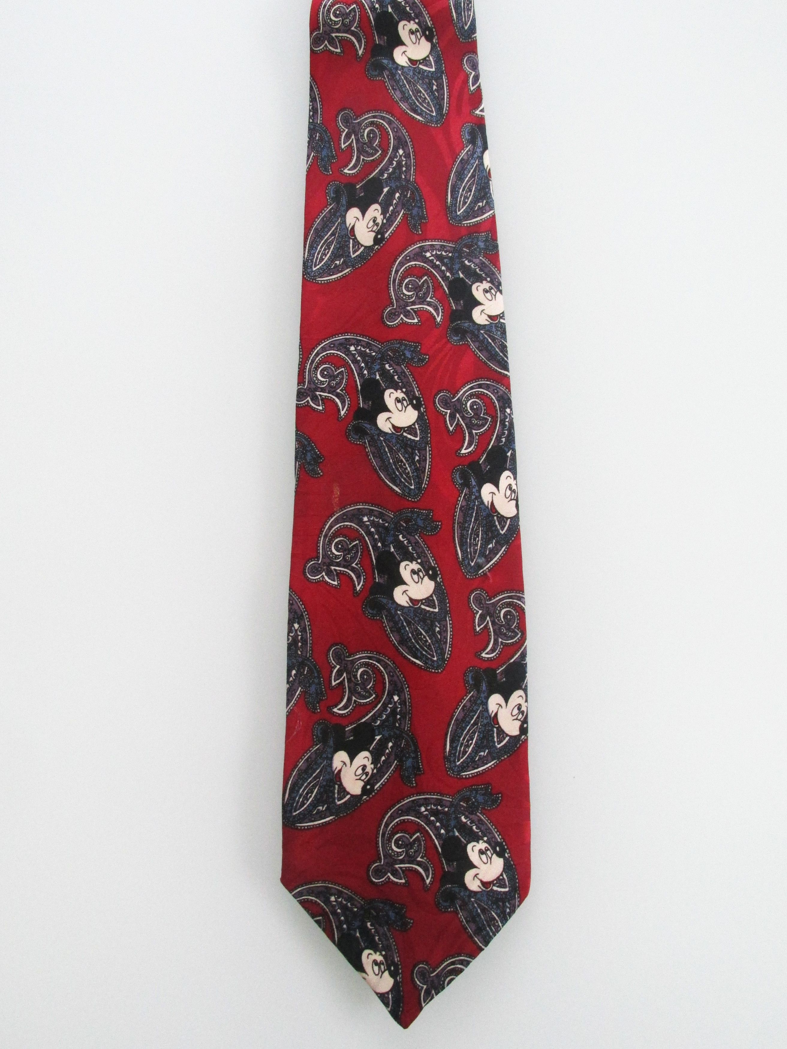 Disney Mickey Mouse/Disney Men's Tie Size ONE SIZE - 2 Thumbnail