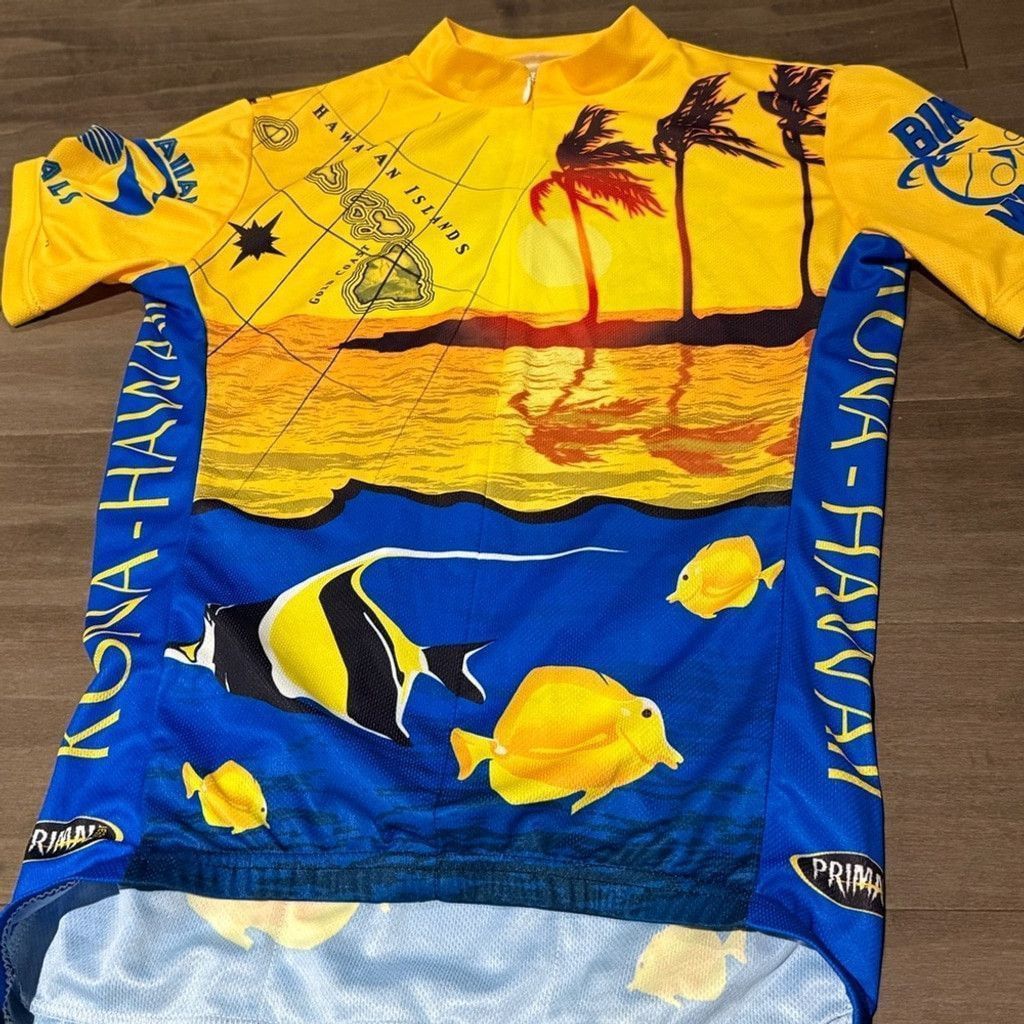 Other Primal Hawaiian 3/4 Zip Cycling Jersey Sz Small Size US S / EU 44-46 / 1 - 3 Thumbnail