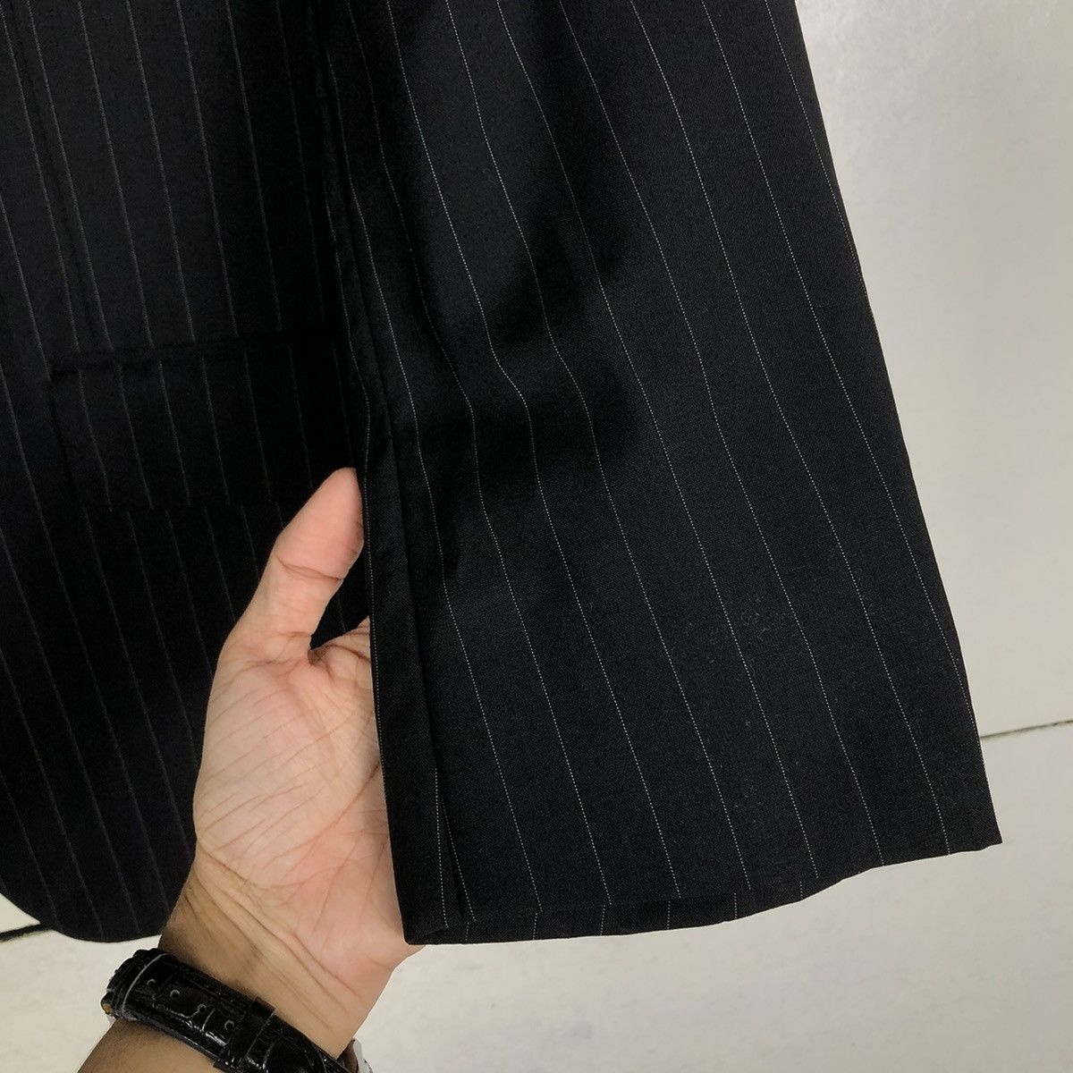 Loro Piana 🔥STRIPED COATS JACKET DOUBLE BREAST LORO PIANA Size US S / EU 44-46 / 1 - 17 Thumbnail