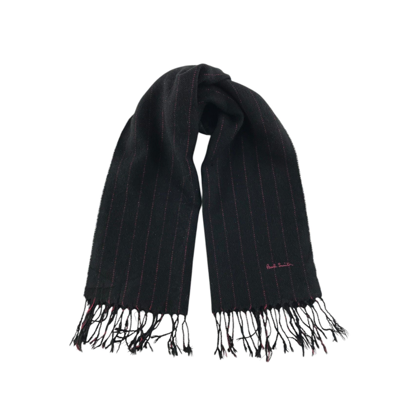 Paul Smith × Vintage Paul Smith Scarf / Muffler / Neckwear - WW2313 Size ONE SIZE - 1 Thumbnail