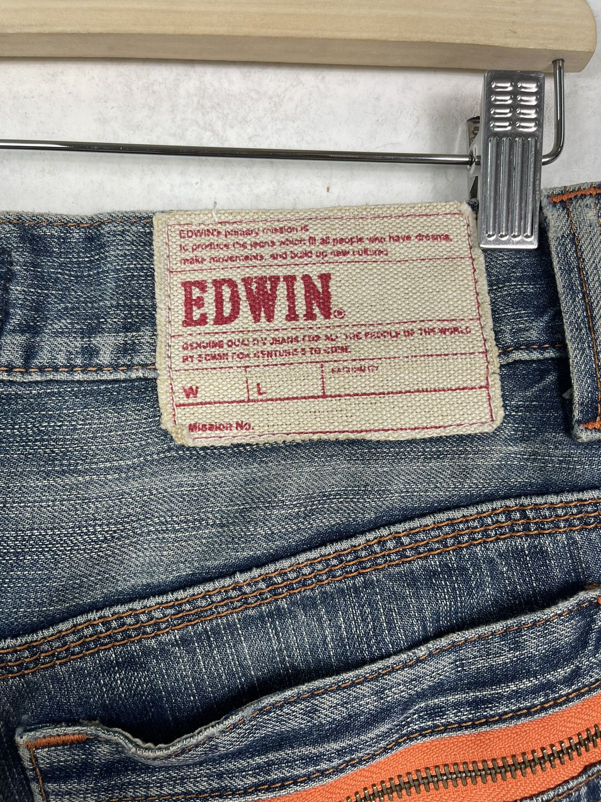 Edwin × Hysteric Glamour Edwin Zipper Pocket Zipper Fly Distressed Jeans Size US 34 / EU 50 - 16 Thumbnail