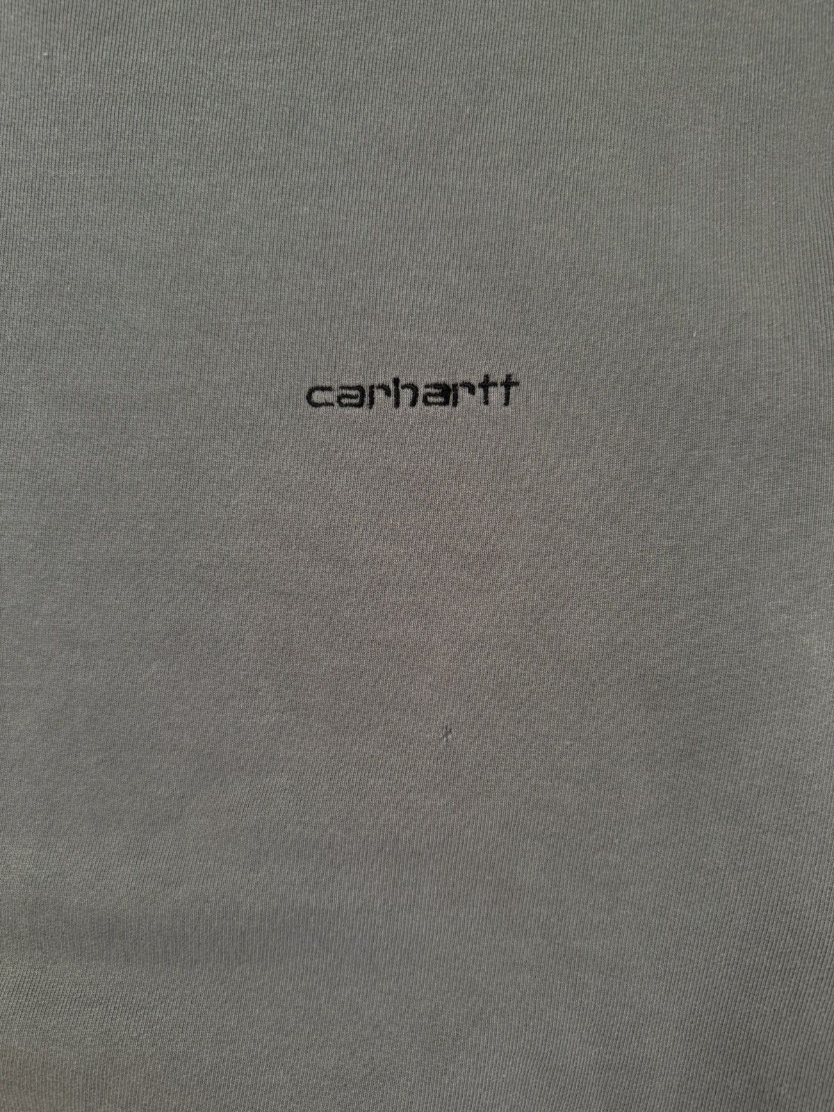 Carhartt × Vintage Vintag 90s Carhartt Wip Sweatshirt Small Logo Minimalist Y2k Size US L / EU 52-54 / 3 - 8 Thumbnail