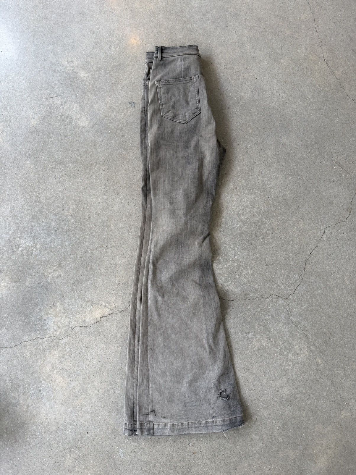 Rick Owens Rick Owens Mineral Wash Bolan Bootcut Size US 28 / EU 44 - 4 Thumbnail