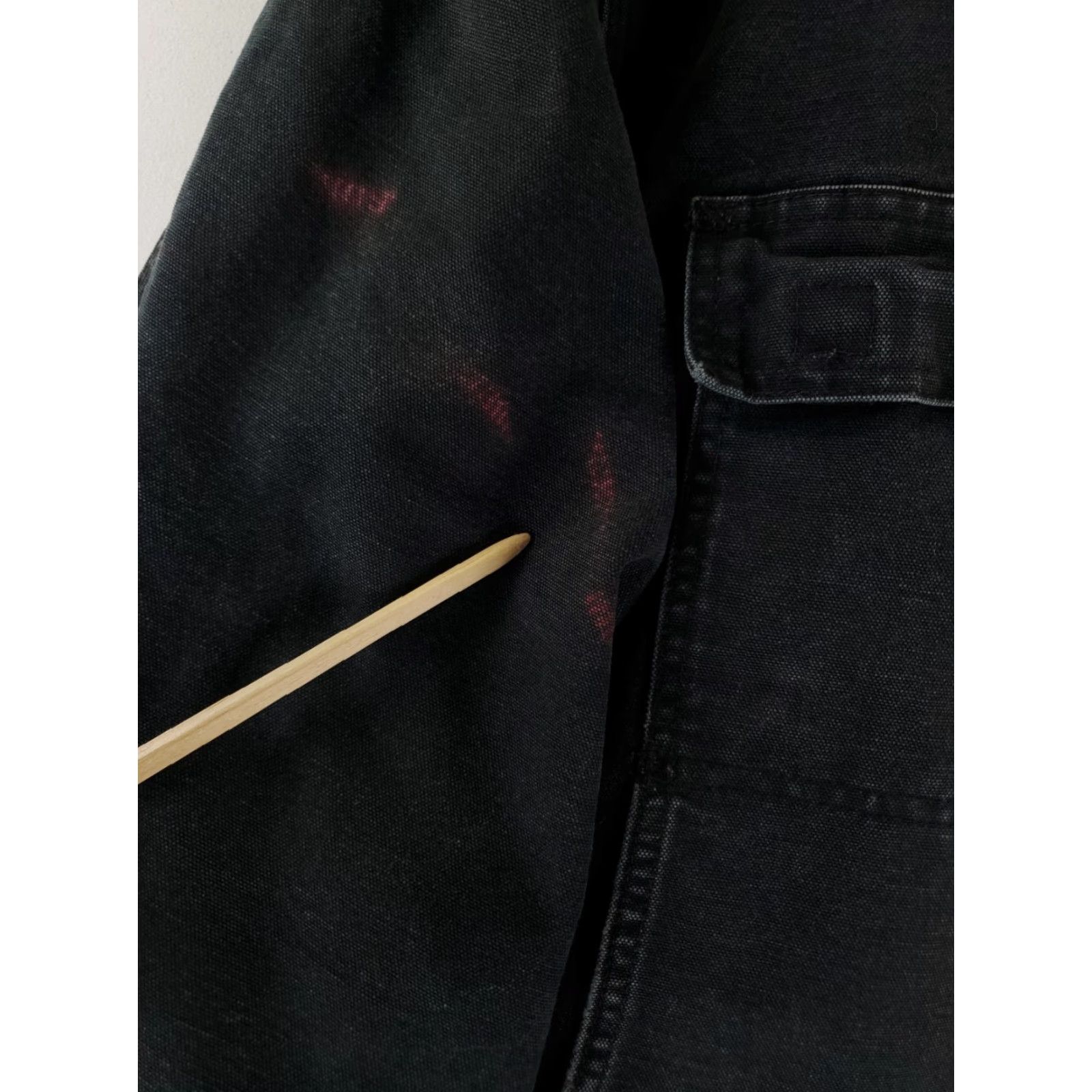 Carhartt VINTAGE Carhartt Jacket Traditional VTG 80s 90s Chest Pockets Corduroy Black Mens XL Bomber Jacket Size US XL / EU 56 / 4 - 6 Thumbnail