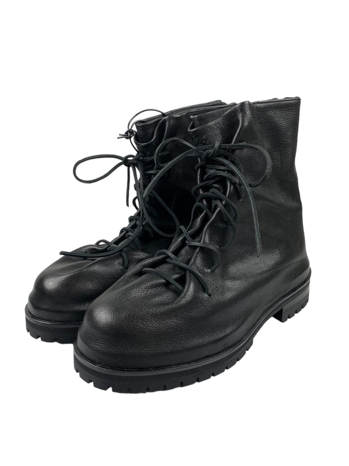 424 424 Marathon Lace-Up Leather Boots | Grailed display picture 1