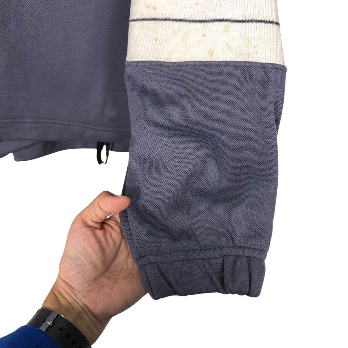 Nike 📌Rich Grey Vintage Zipper Jacket Nike Court Big Logo Size US M / EU 48-50 / 2 - 16 Thumbnail