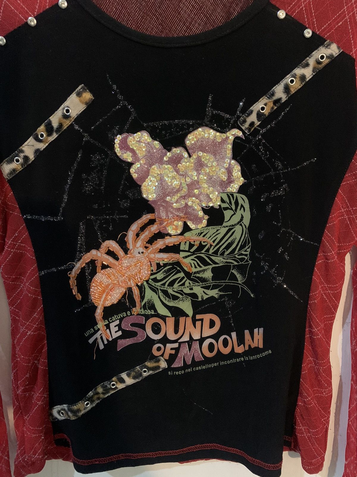 Beauty Beast × Hysteric Glamour × If Six Was Nine Japanese poem long sleeve mesh gothic styel Size US S / EU 44-46 / 1 - 6 Thumbnail