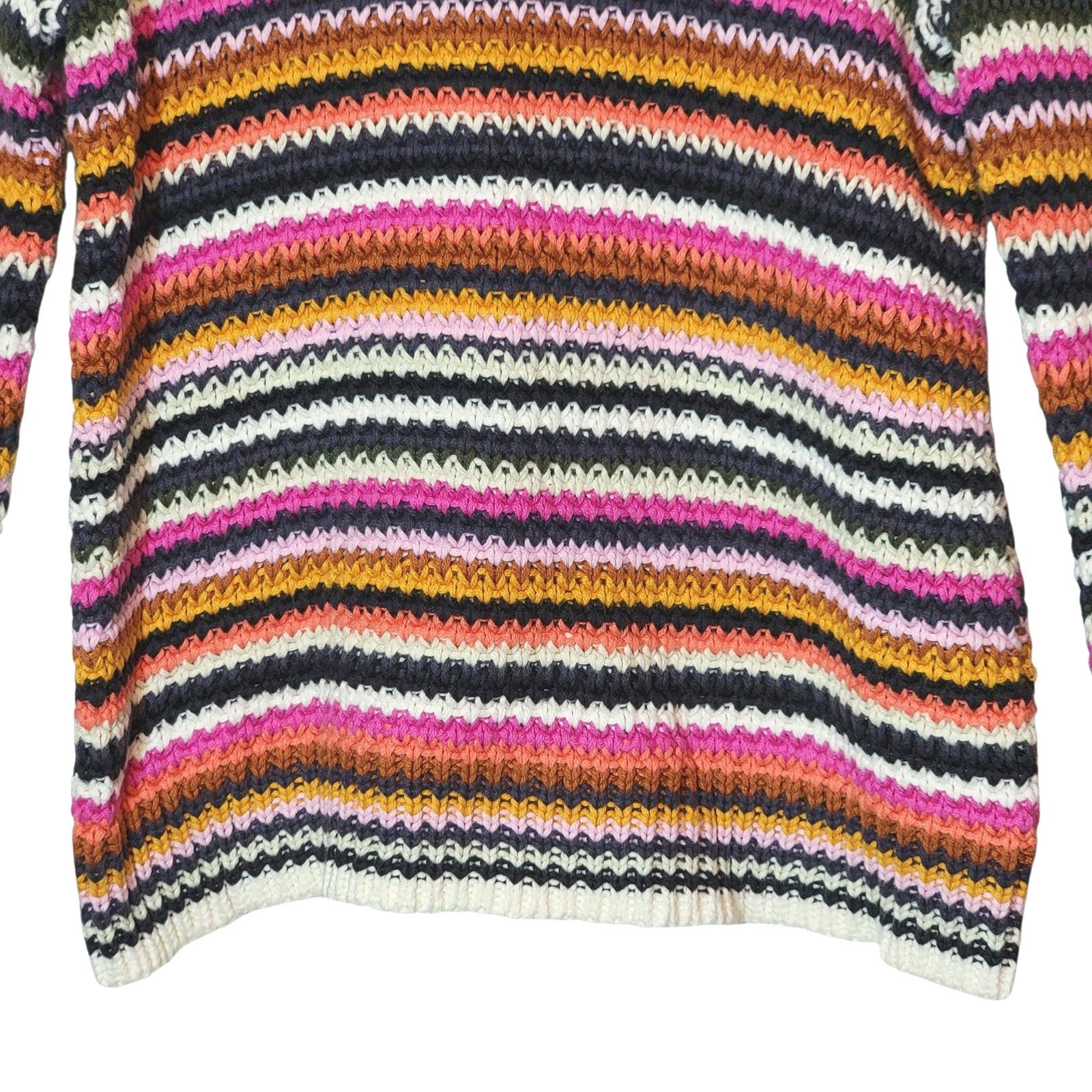 Marie Oliver Marie Oliver Rainbow Stripe Knit Pullover Sweater XS Size XS / US 0-2 / IT 36-38 - 5 Thumbnail