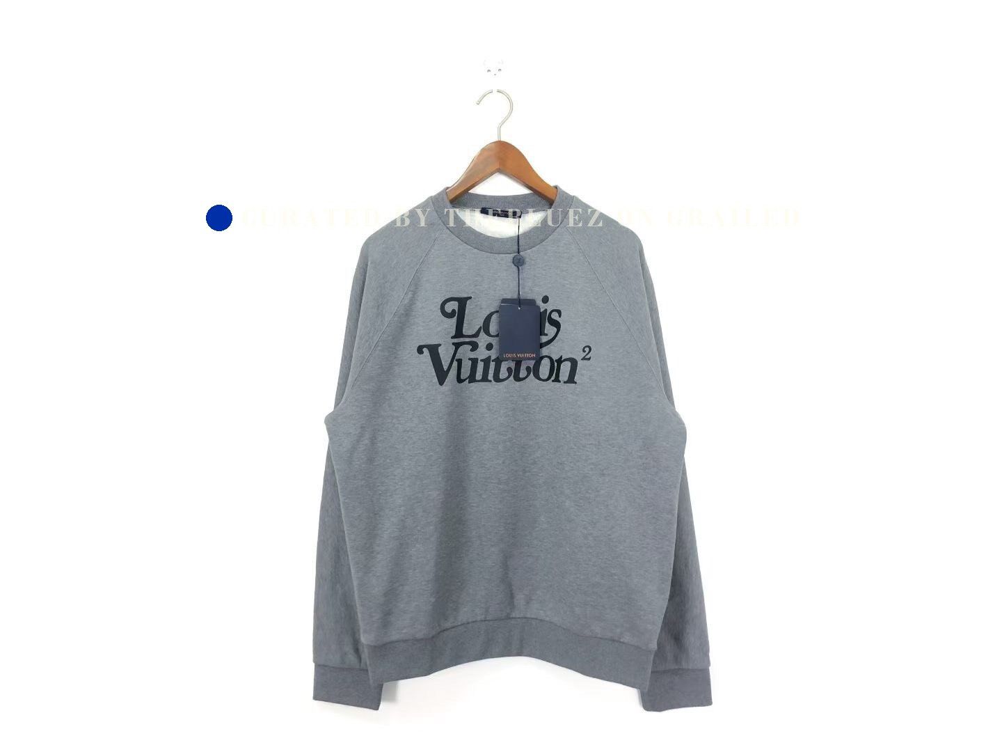 Louis Vuitton Louis Vuitton LV x Nigo LV² Gray Hoodie Size US S / EU 44-46 / 1 - 1 Thumbnail