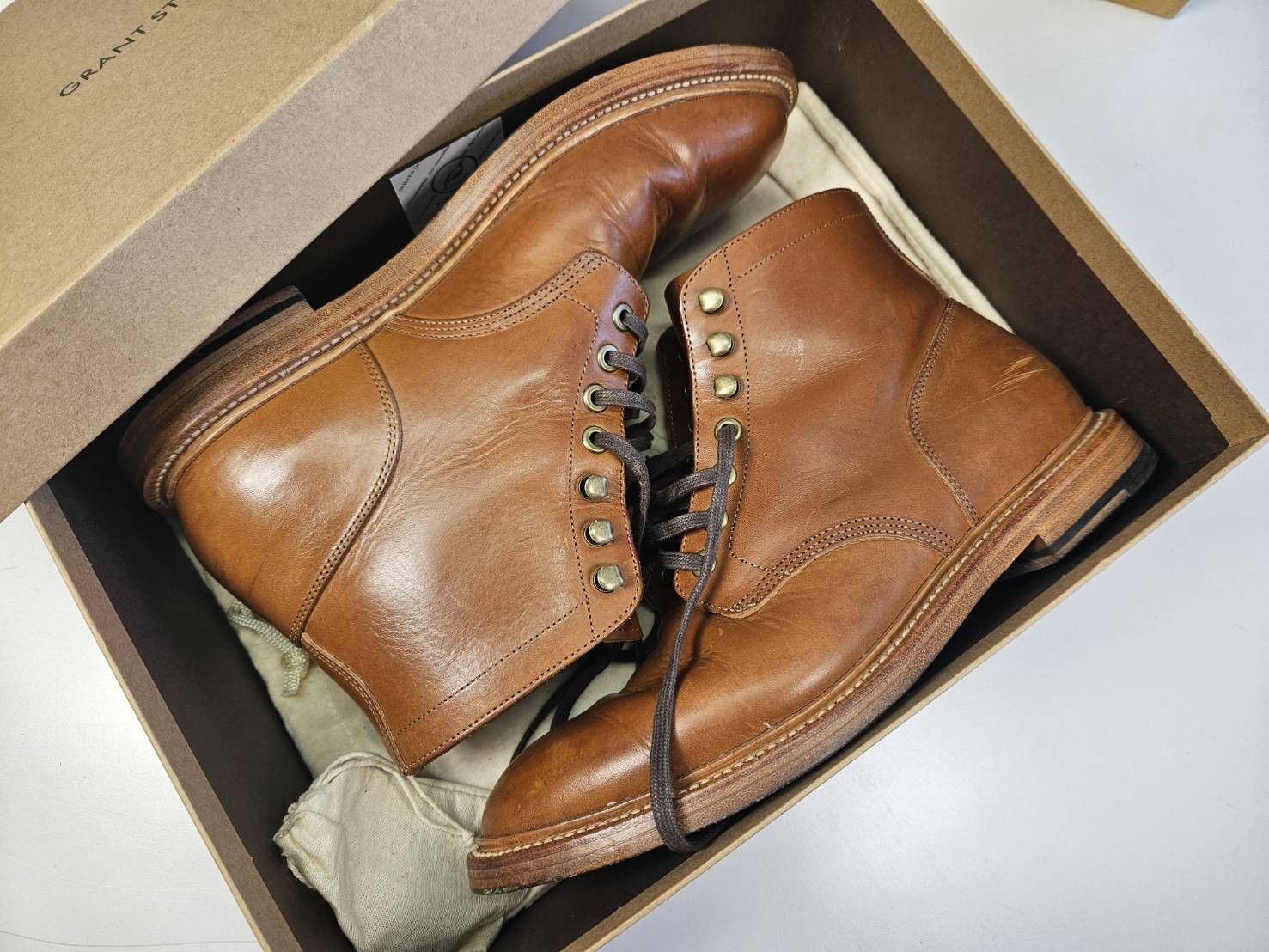 Grant Stone Grant Stone Diesel Saddle Tan Size US 10 / EU 43 - 10 Thumbnail
