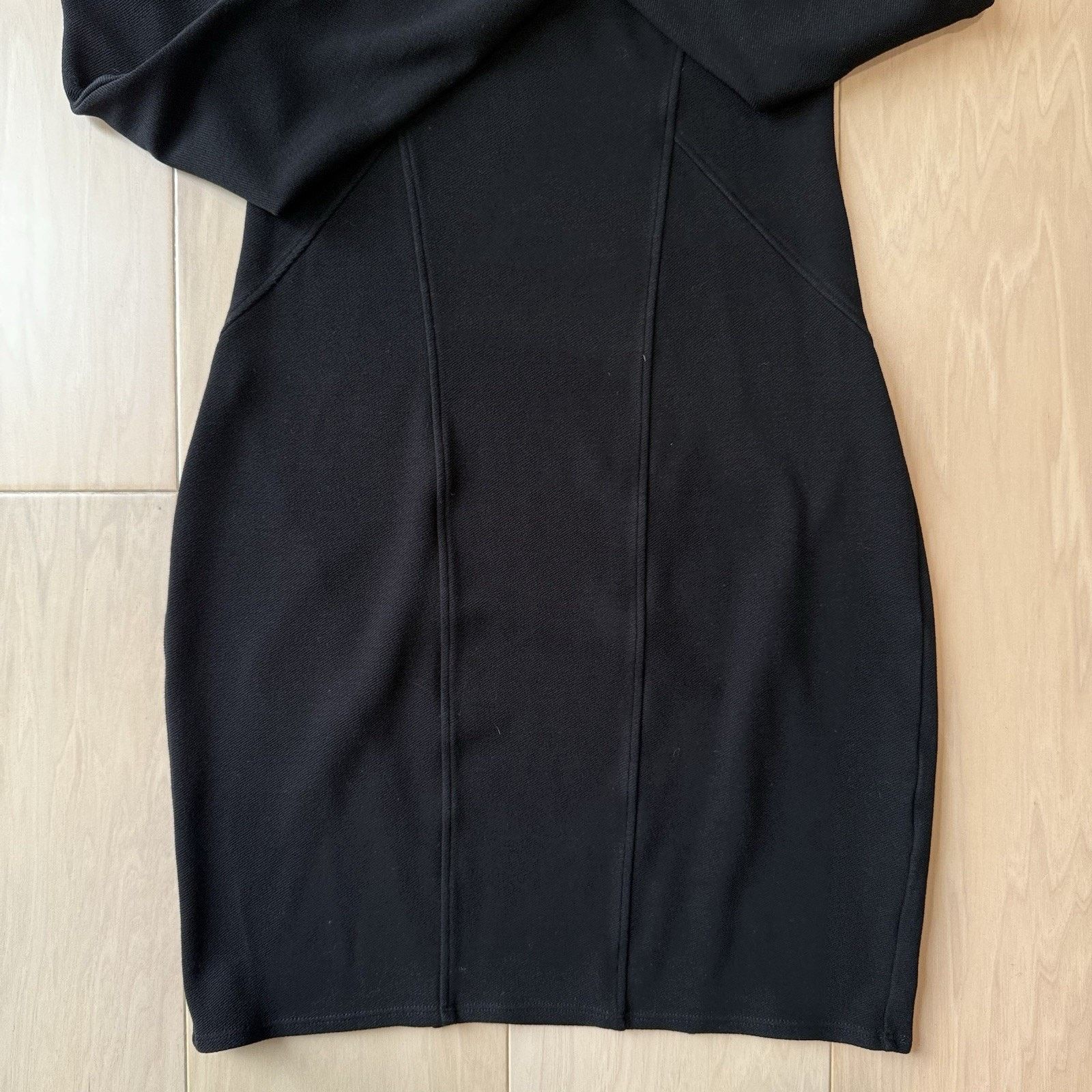 Helmut Lang Helmut Lang Gala Piped Cutout Knit Dress Women's M Black Size M / US 6-8 / IT 42-44 - 5 Thumbnail