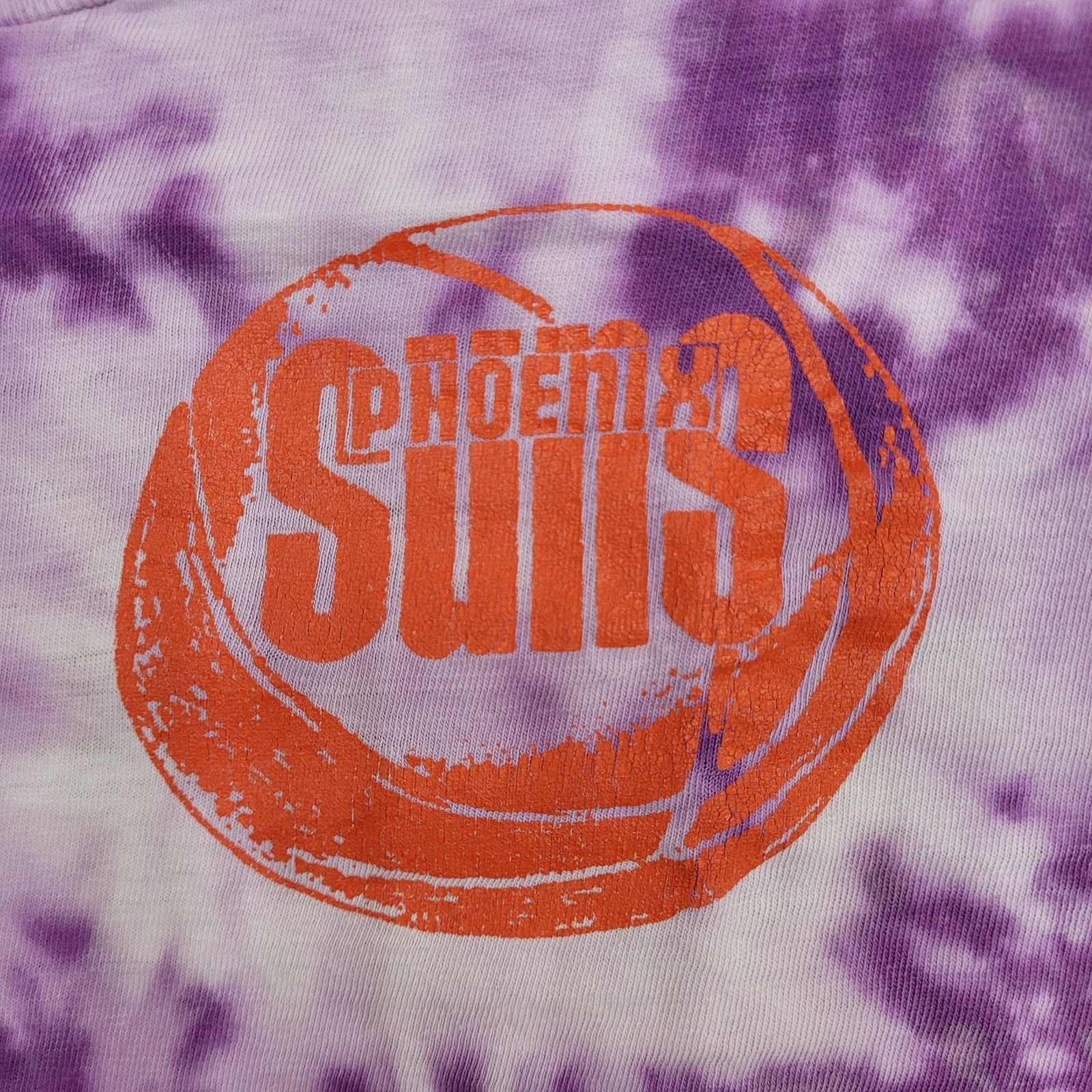 Vintage VTG 90s Phoenix Suns Tie-Dye Shirt S/M 19x24 Purple USA Size US S / EU 44-46 / 1 - 3 Thumbnail