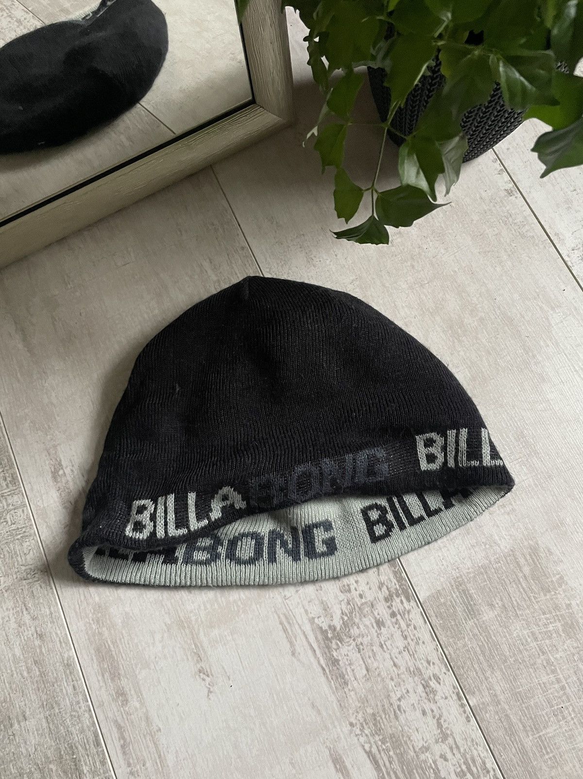 Billabong × Vintage Billabong Vintage Y2K Hat Distressed Streetwear Monogram Size ONE SIZE - 2 Thumbnail