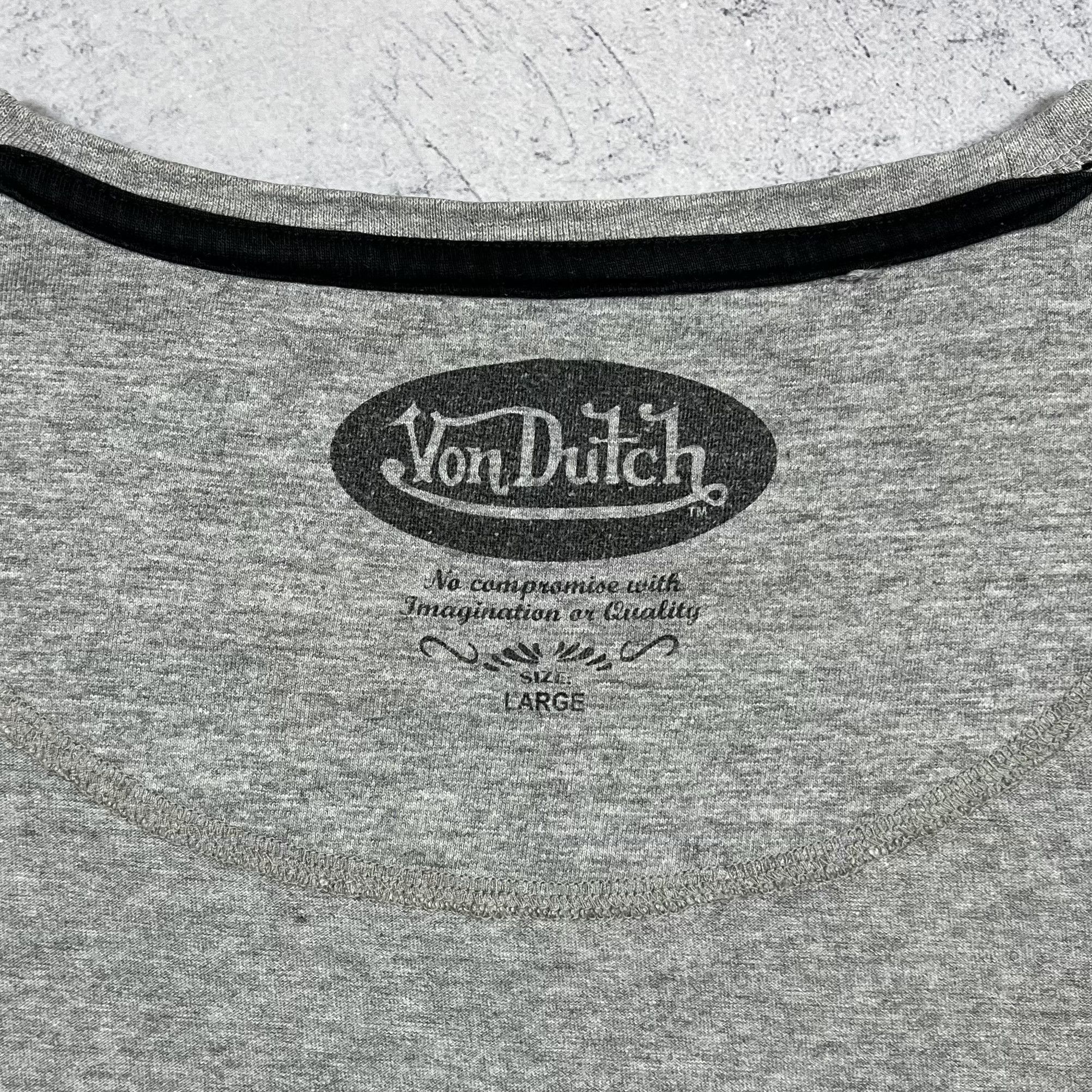 Von Dutch Vintage Von Dutch Y2K Big Logo T Shirt 00’s Size US L / EU 52-54 / 3 - 11 Thumbnail