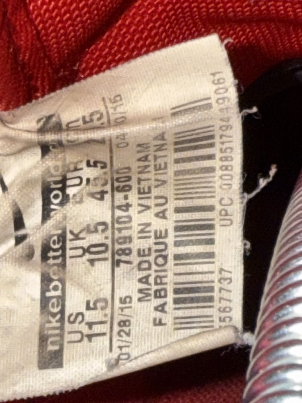 Nike Independence day red air force 1 Size US 11.5 / EU 44-45 - 6 Thumbnail