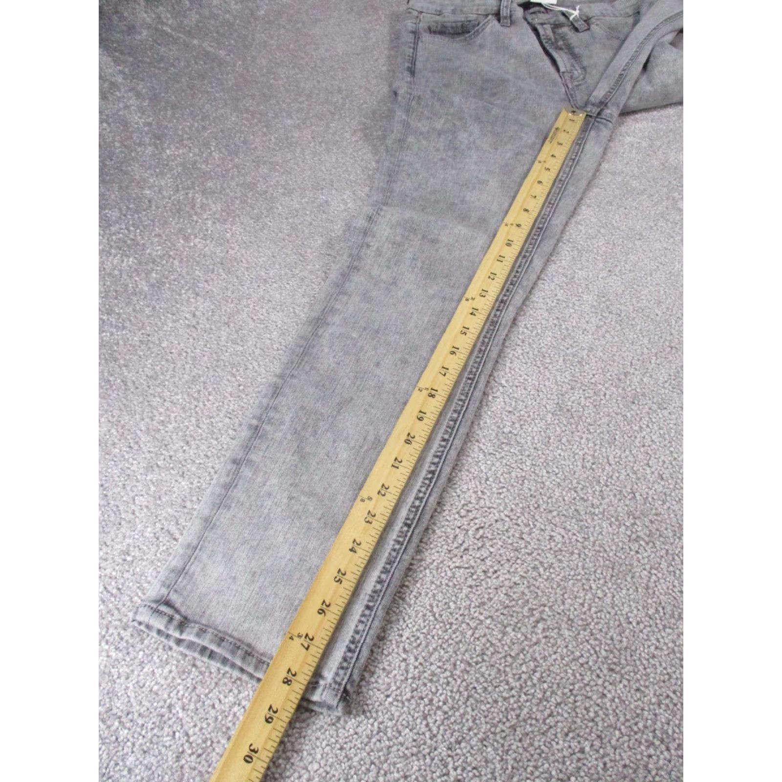 Vintage VINTAGE Adriano Goldschmied Jen 7 Jeans Womens 6 Slim Boyfriend Gray Denim NEW Size 28" / US 6 / IT 42 - 4 Thumbnail