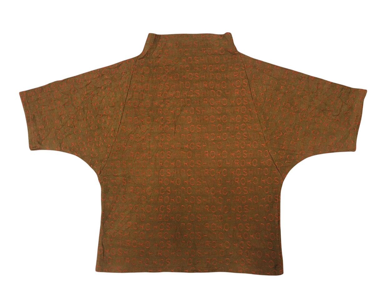 Hiroko Koshino Homme × Japanese Brand Trunk Hiroko Koshino crop top turtleneck Size S / US 4 / IT 40 - 4 Thumbnail