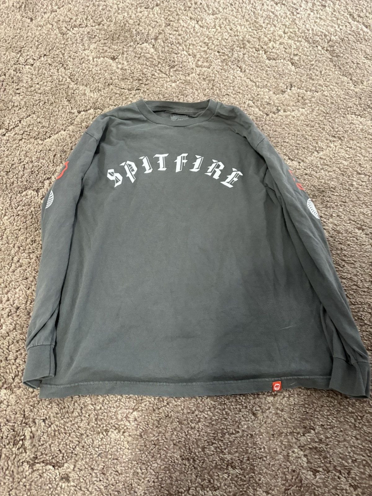 Spitfire × Vintage Vintage Spitfire long sleeve shirt Size US L / EU 52-54 / 3 - 1 Thumbnail