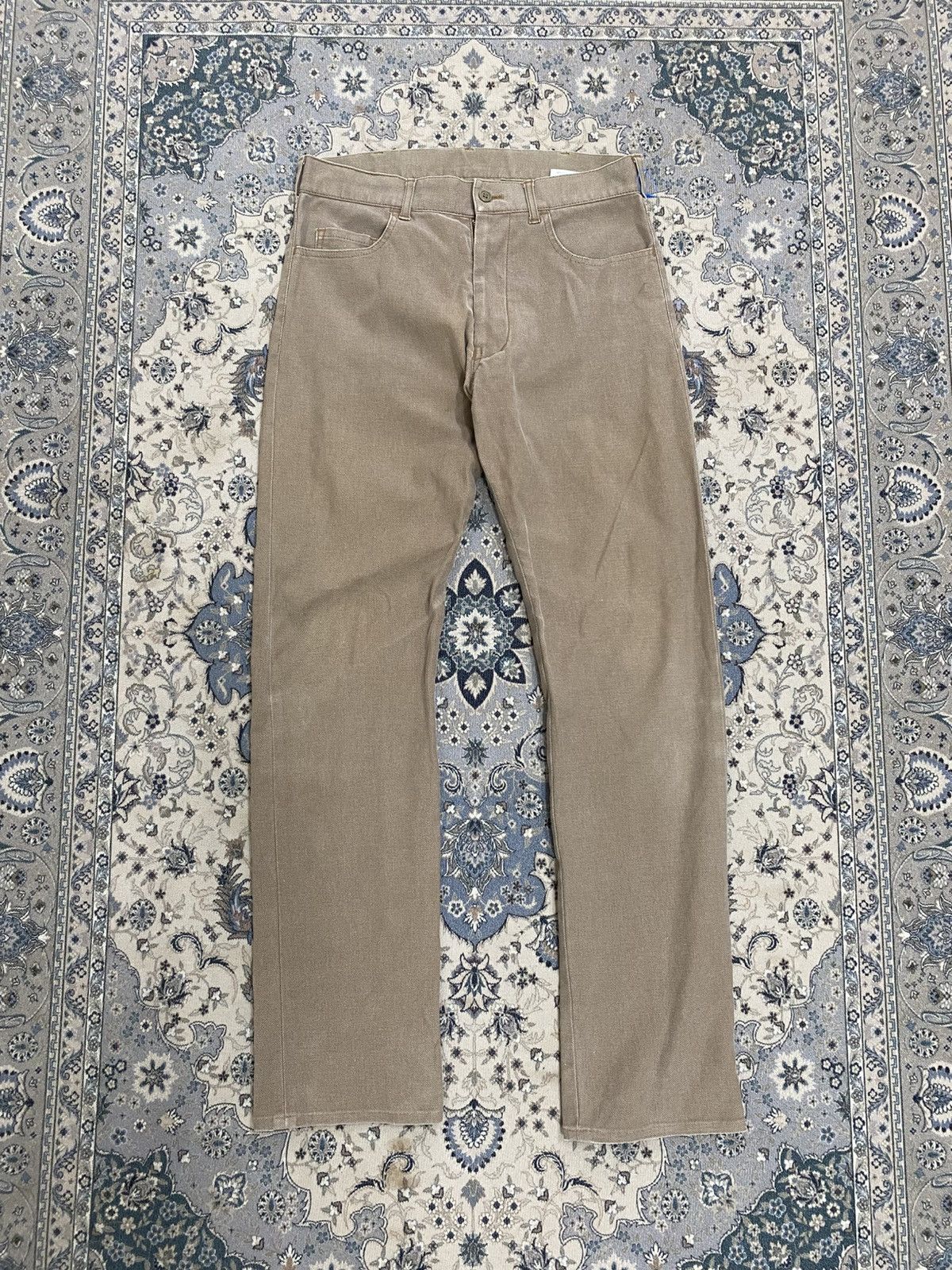 Katharine Hamnett London HAMNETT BROWN PANTS JEANS LGB PUNK DESIGNER ITALY Size US 32 / EU 48 - 1 Thumbnail