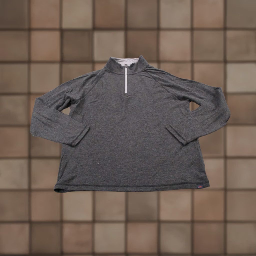 Faherty Faherty Jacket Mens M Gray Zip 1/4 Lightweight Windbreaker Outdoor Hiking Windproof Thermal Regular Mens Size US M / EU 48-50 / 2 - 1 Thumbnail