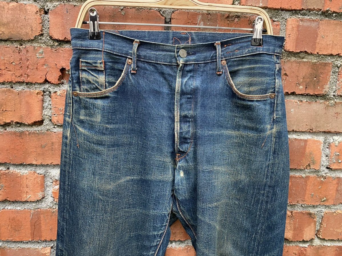 Japanese Brand × KURO × Vintage size 32x30 vintage KURO denime redline made in JAPAN Size US 32 / EU 48 - 4 Thumbnail