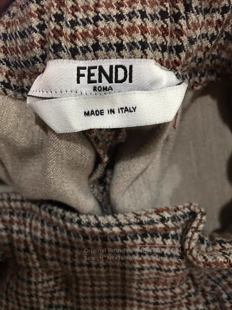 Fendi Fendi Women's casual pants, genuine size 36, Italian-made, Size 24" / US 00 / IT 34 - 2 Thumbnail