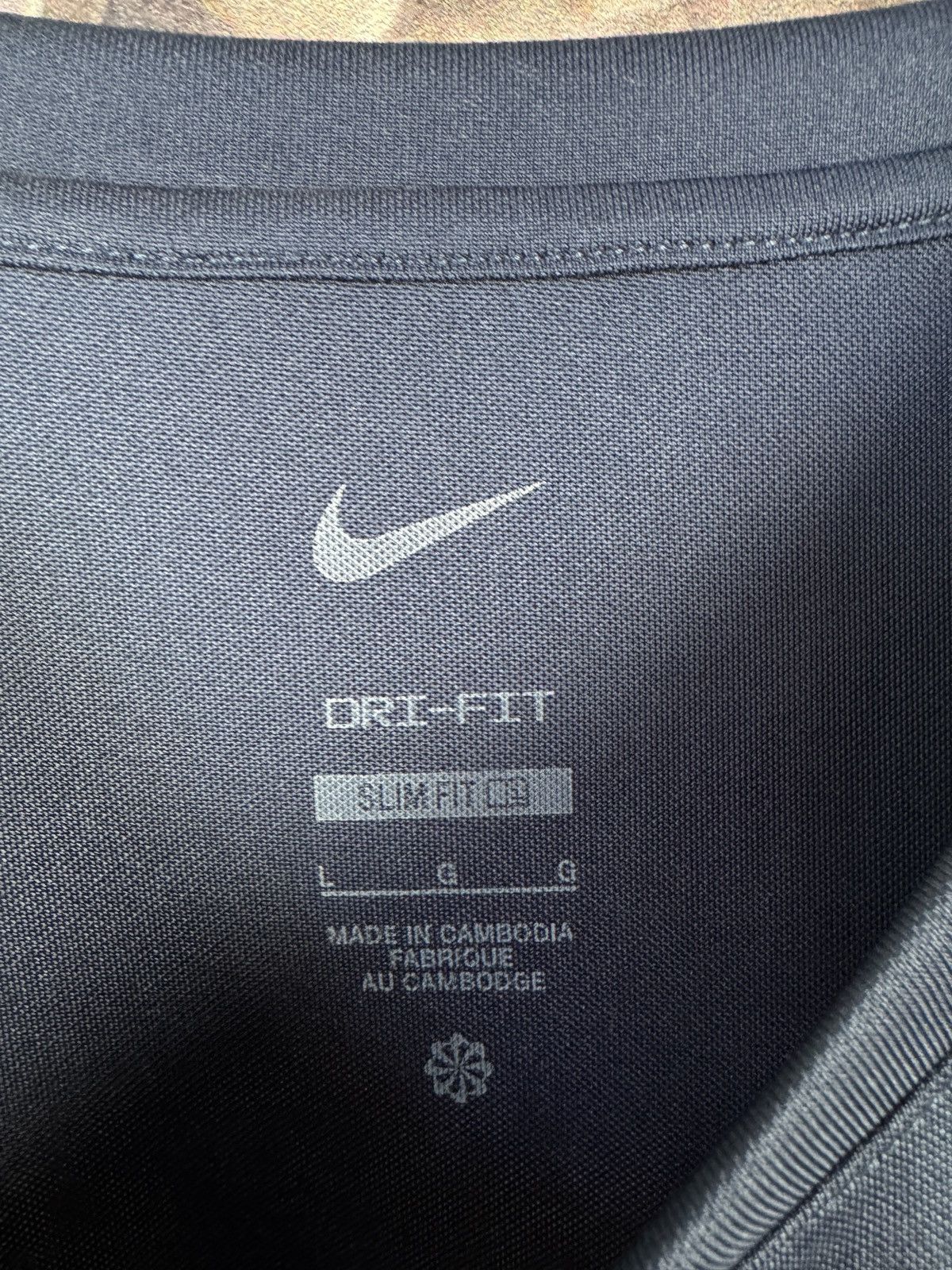 Nike Nike Dri-Fit Men’s Training T-Shirt Navy Blue Logo Size L Size US L / EU 52-54 / 3 - 6 Thumbnail