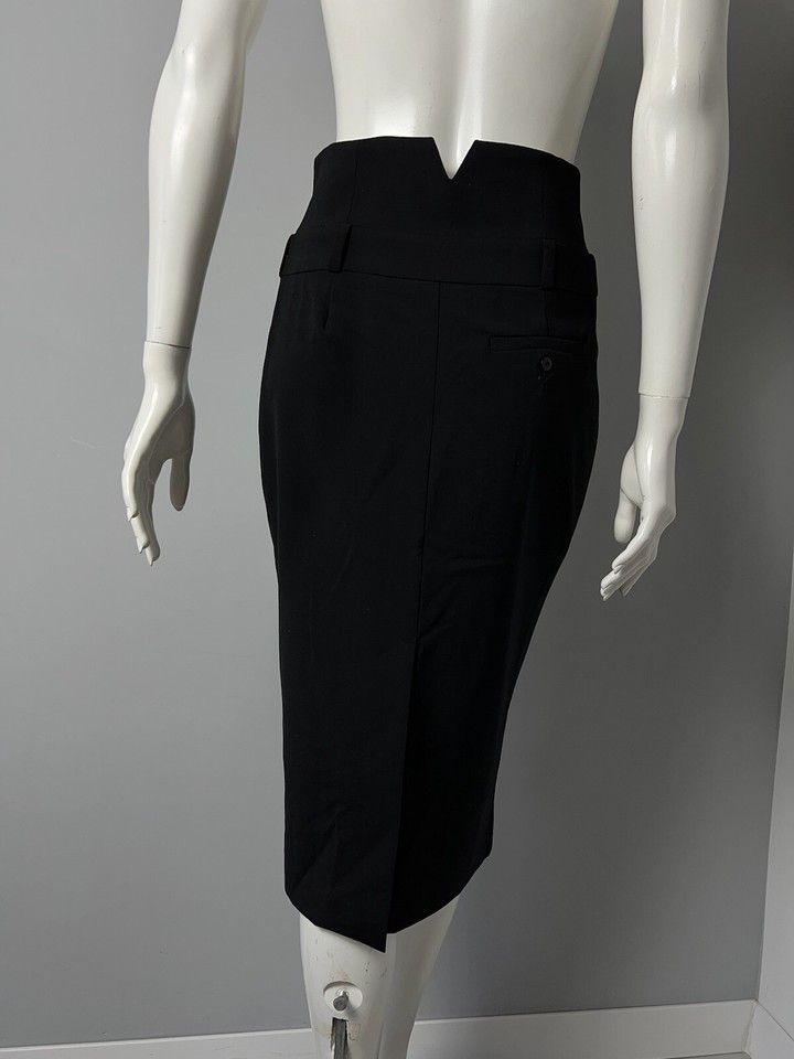 Wolford Wolford Skirt Black Wool Blend Size 34 Size 27" / US 4 / IT 40 - 9 Thumbnail