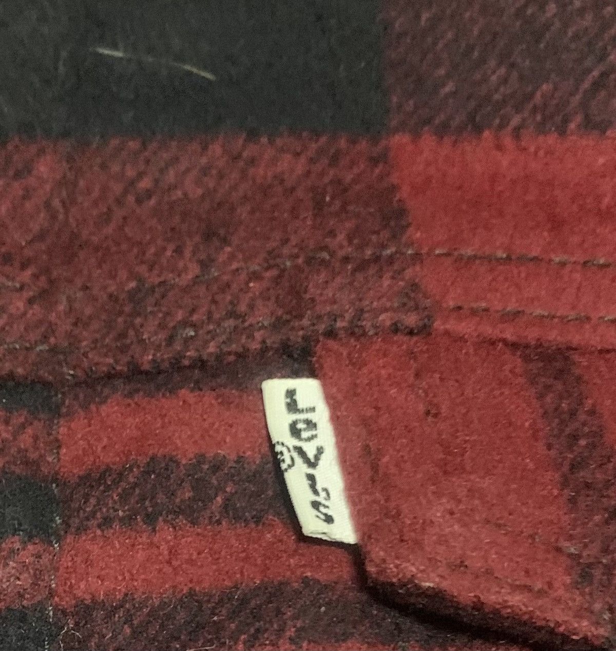 Levi's Levi’s Plaid Wool Trucker Jacket Size US L / EU 52-54 / 3 - 7 Thumbnail